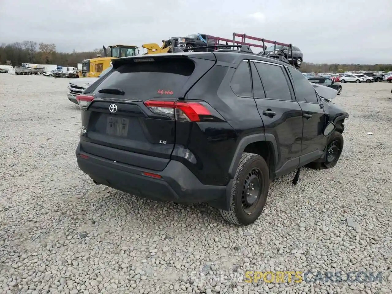 4 Photograph of a damaged car 2T3H1RFV1LC085214 TOYOTA RAV4 2020