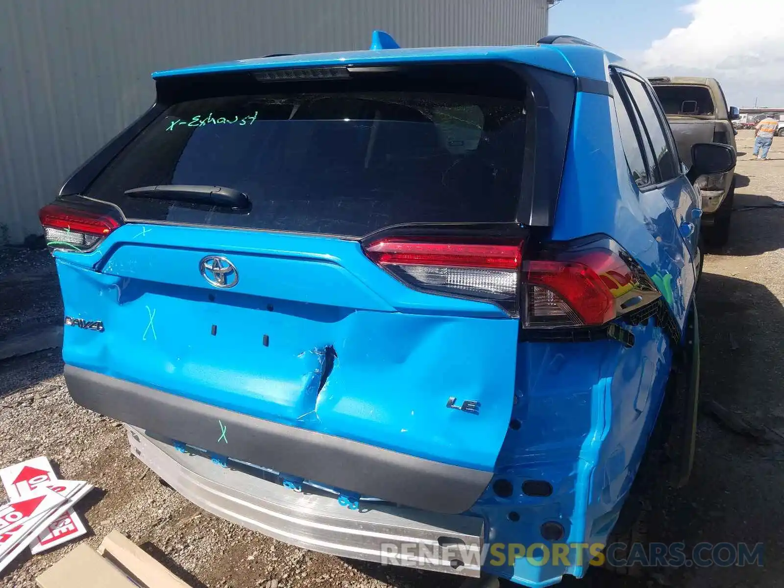 9 Фотография поврежденного автомобиля 2T3H1RFV1LW071196 TOYOTA RAV4 2020