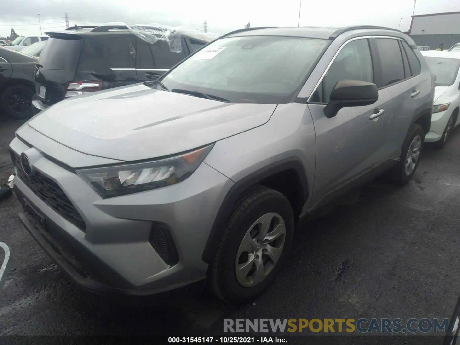 2 Фотография поврежденного автомобиля 2T3H1RFV1LW081775 TOYOTA RAV4 2020