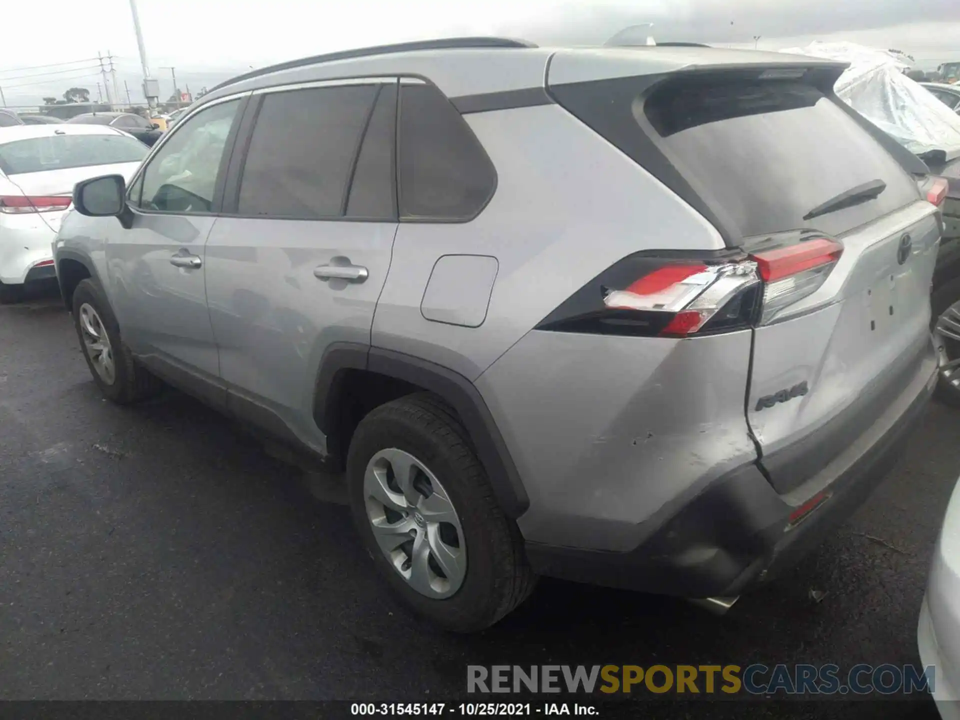 3 Photograph of a damaged car 2T3H1RFV1LW081775 TOYOTA RAV4 2020