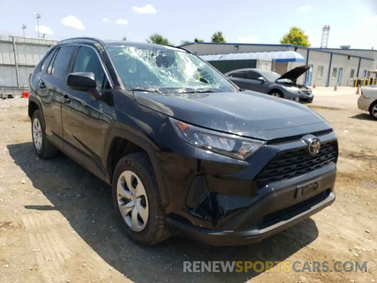 1 Photograph of a damaged car 2T3H1RFV1LW100132 TOYOTA RAV4 2020