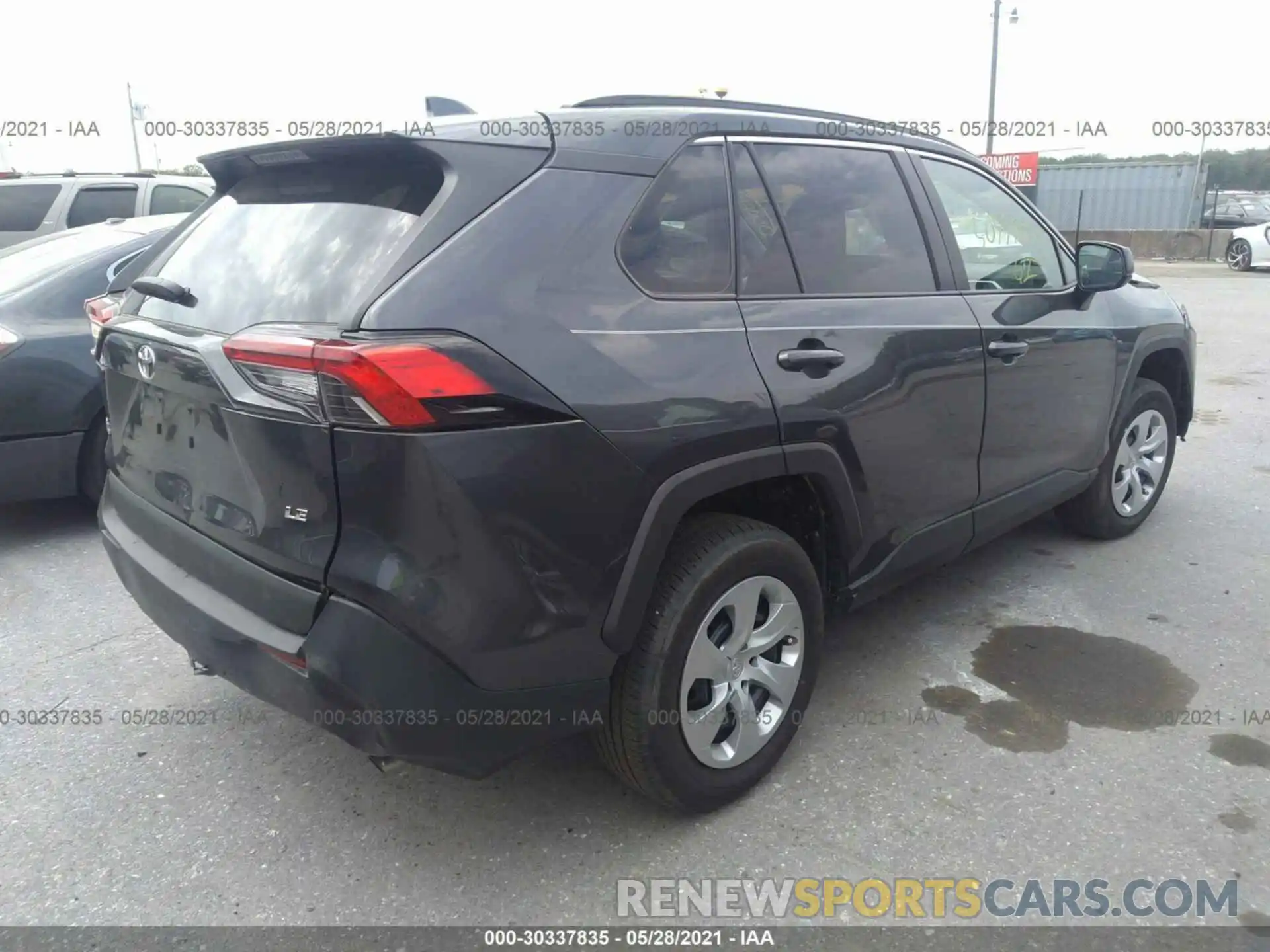 4 Фотография поврежденного автомобиля 2T3H1RFV1LW103581 TOYOTA RAV4 2020