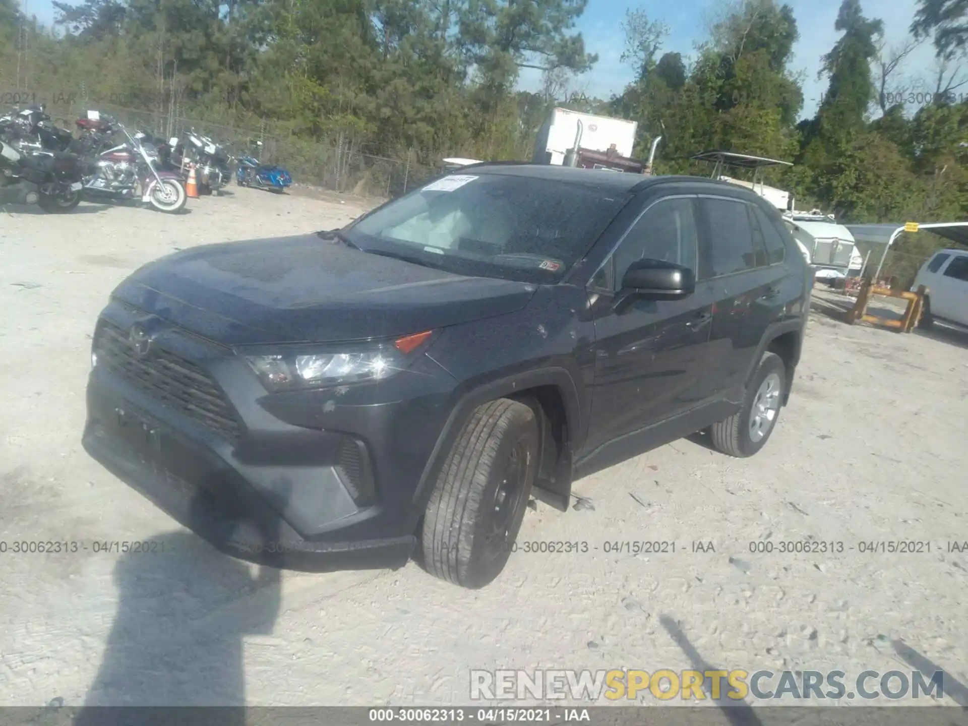 2 Photograph of a damaged car 2T3H1RFV1LW103614 TOYOTA RAV4 2020