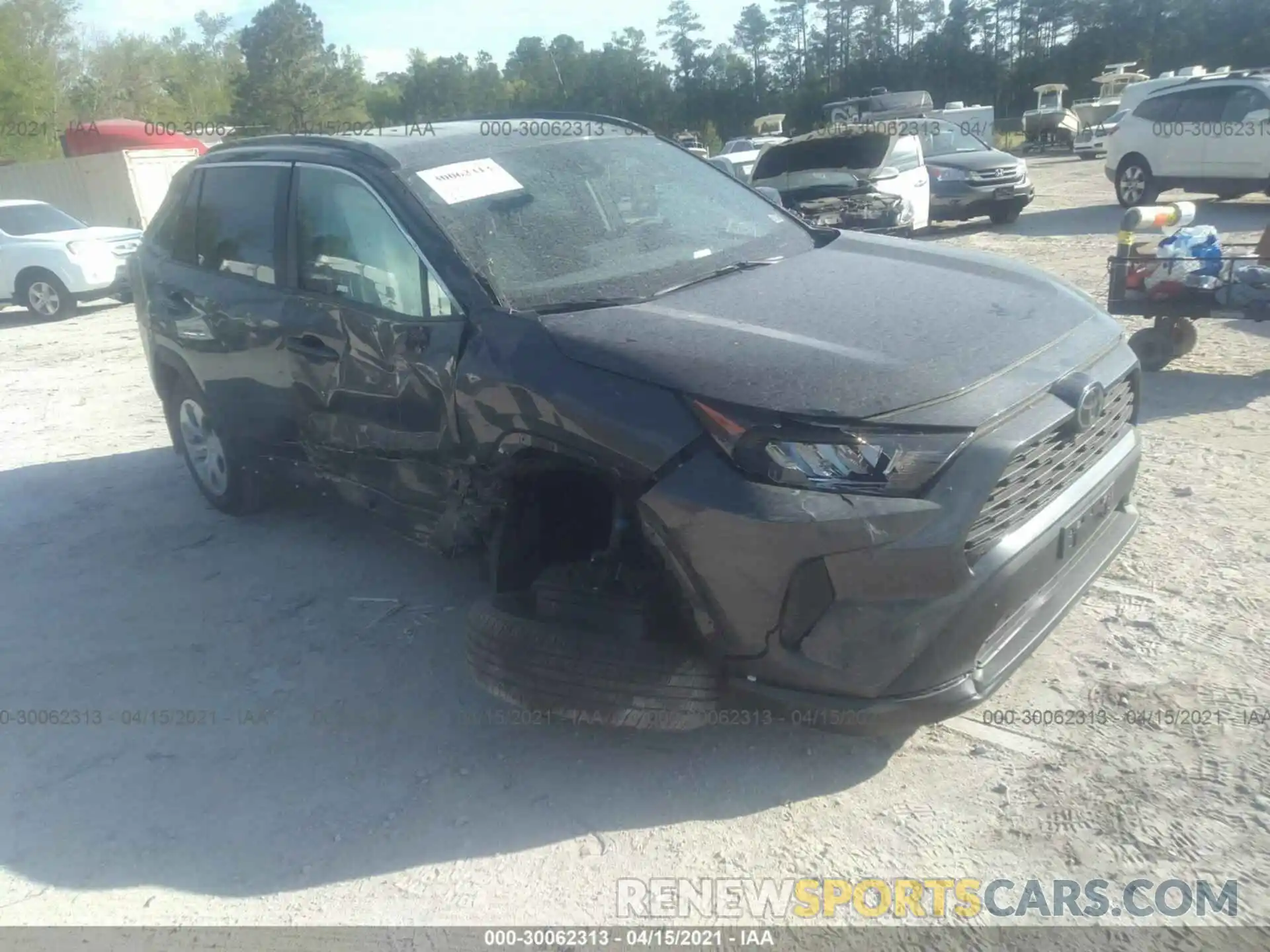 6 Photograph of a damaged car 2T3H1RFV1LW103614 TOYOTA RAV4 2020