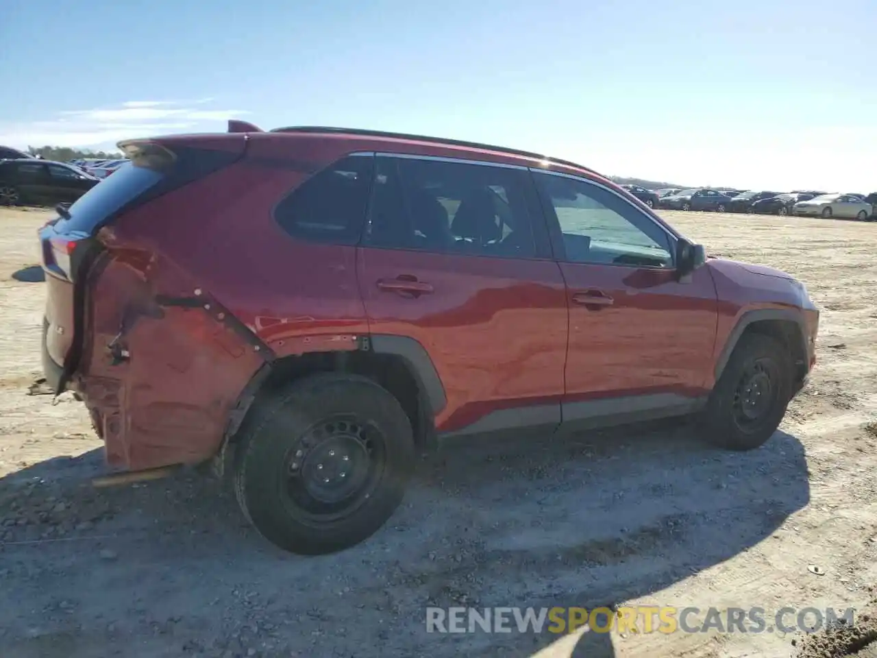 3 Photograph of a damaged car 2T3H1RFV2LC041898 TOYOTA RAV4 2020