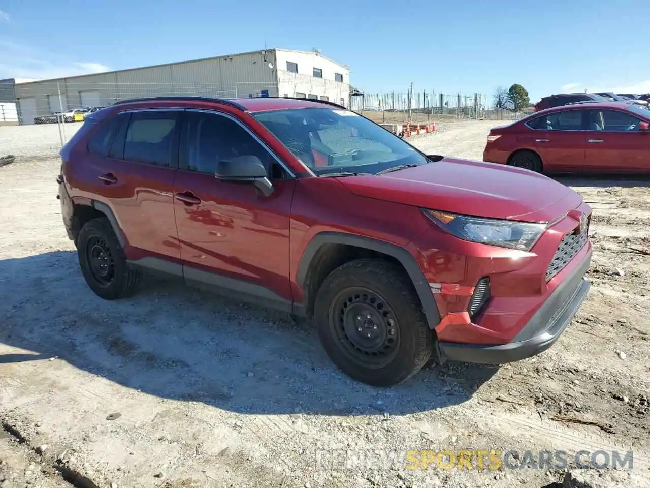 4 Photograph of a damaged car 2T3H1RFV2LC041898 TOYOTA RAV4 2020