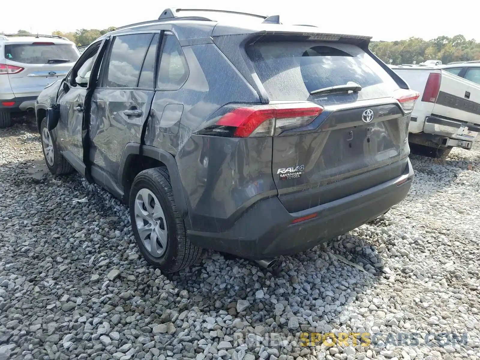 3 Photograph of a damaged car 2T3H1RFV2LC042744 TOYOTA RAV4 2020