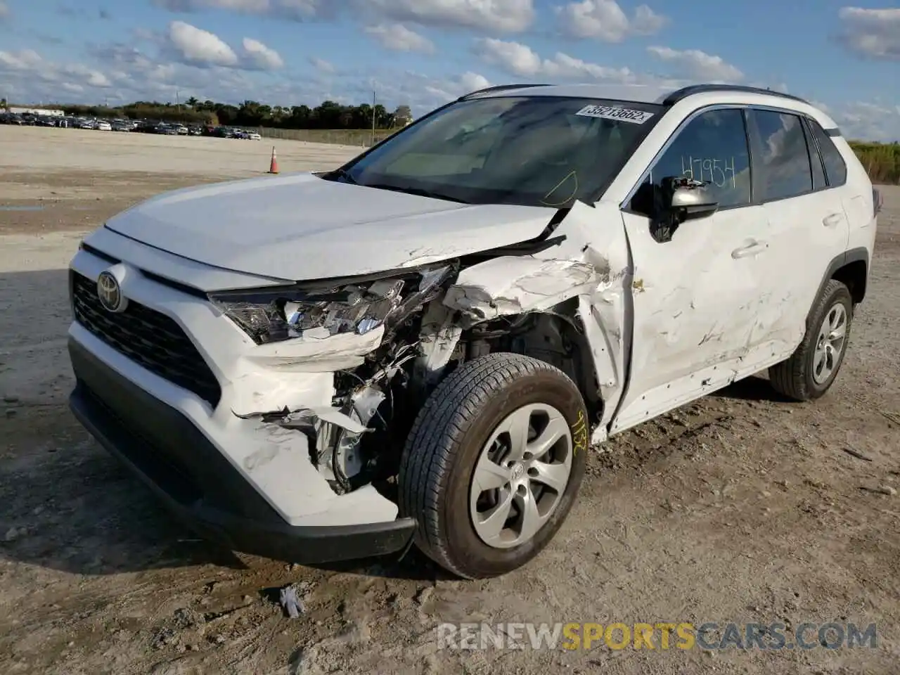 9 Photograph of a damaged car 2T3H1RFV2LC044493 TOYOTA RAV4 2020