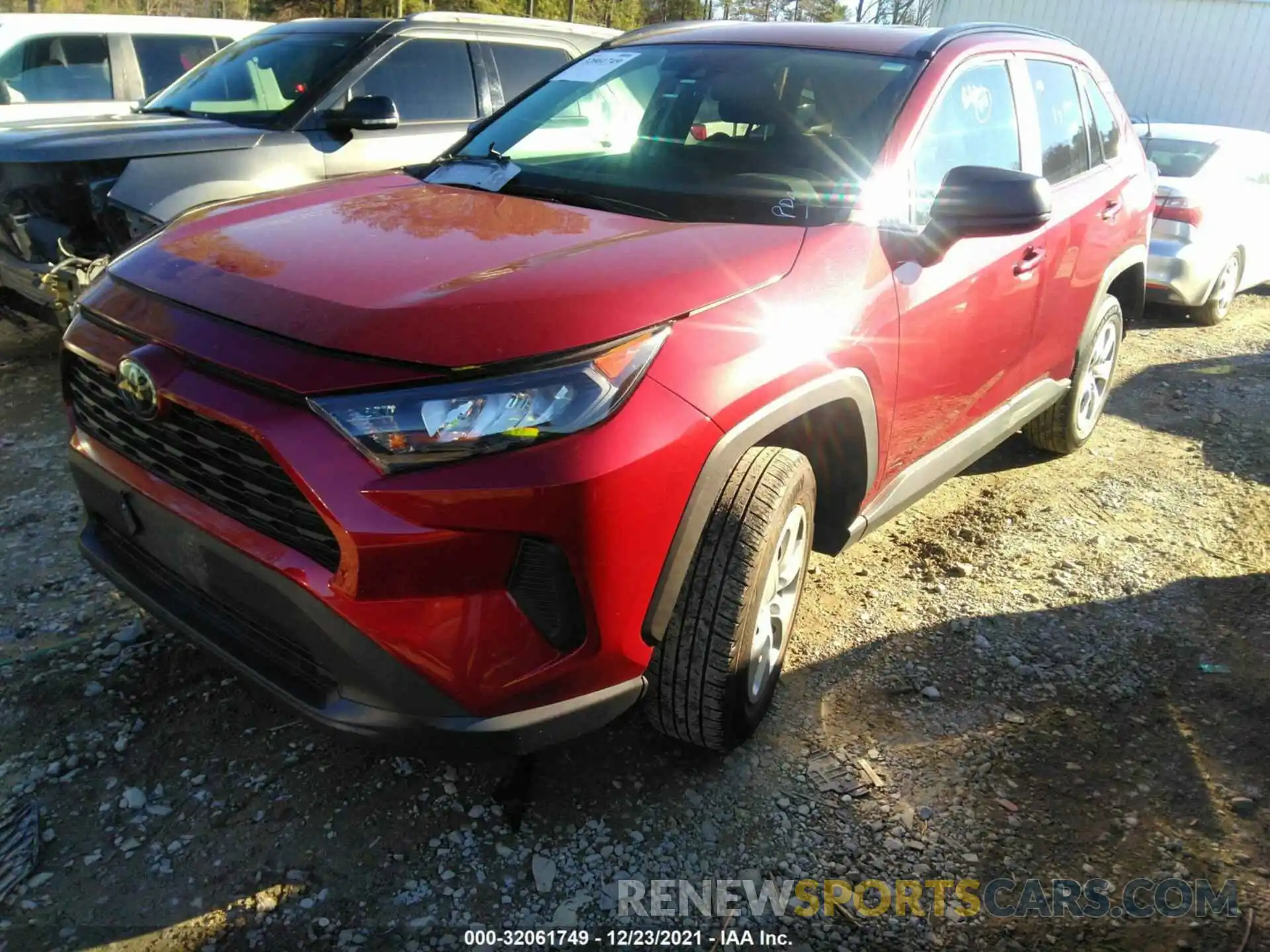 2 Photograph of a damaged car 2T3H1RFV2LC046793 TOYOTA RAV4 2020