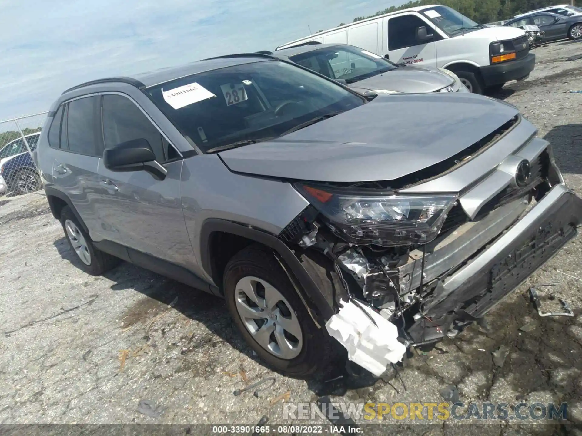 1 Фотография поврежденного автомобиля 2T3H1RFV2LC064887 TOYOTA RAV4 2020