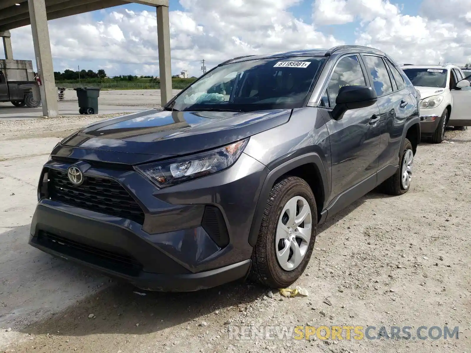 2 Photograph of a damaged car 2T3H1RFV2LC068101 TOYOTA RAV4 2020