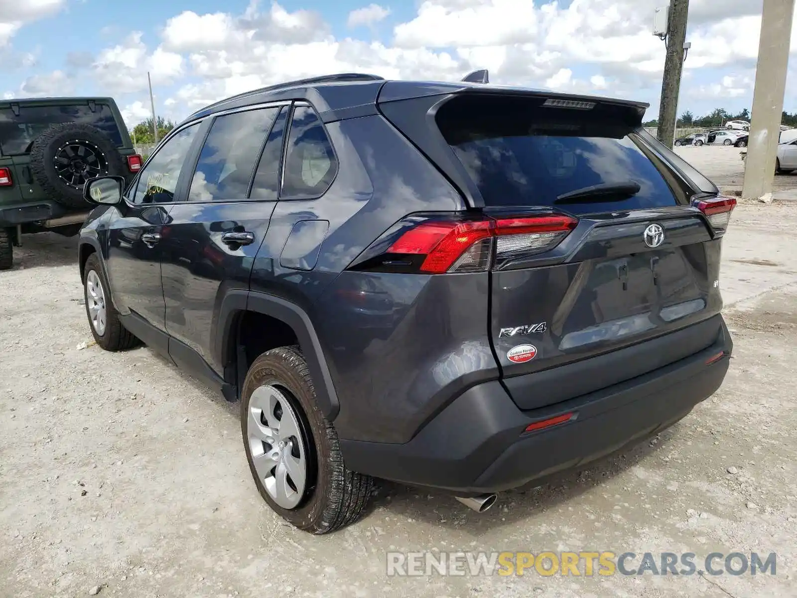 3 Photograph of a damaged car 2T3H1RFV2LC068101 TOYOTA RAV4 2020