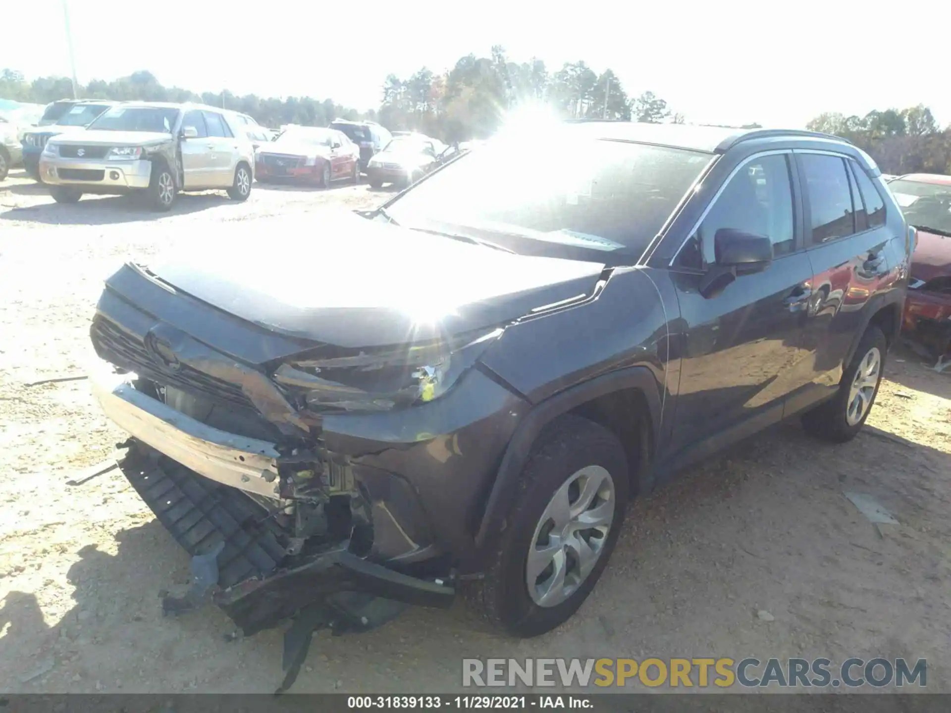 2 Photograph of a damaged car 2T3H1RFV2LC071838 TOYOTA RAV4 2020