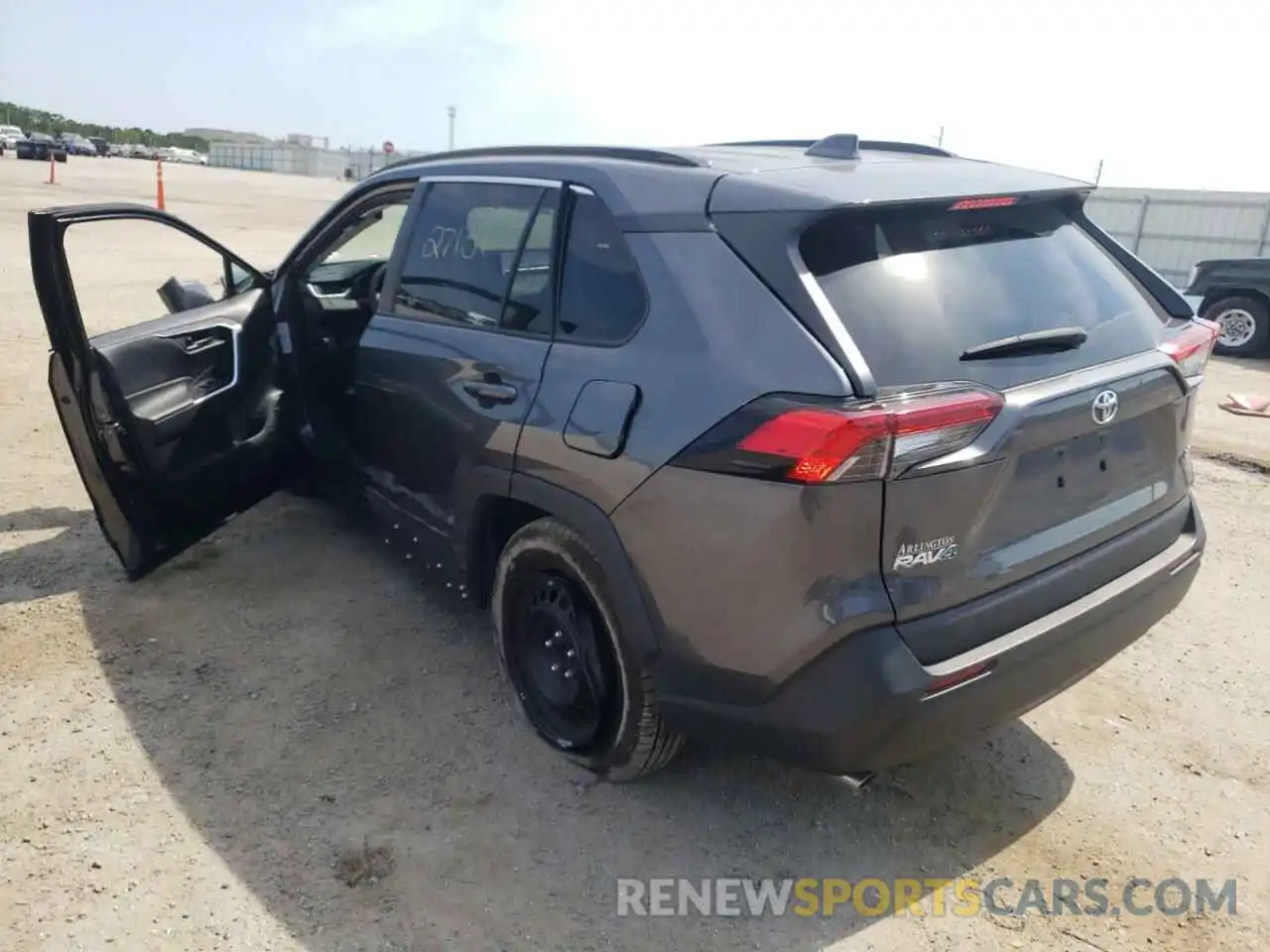 3 Photograph of a damaged car 2T3H1RFV2LC077297 TOYOTA RAV4 2020