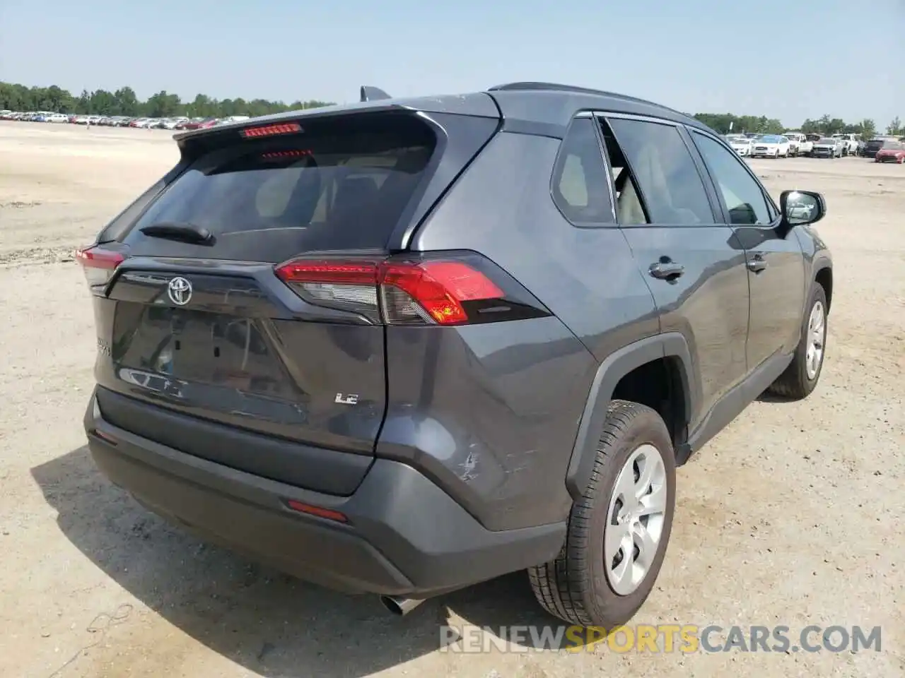 4 Photograph of a damaged car 2T3H1RFV2LC077297 TOYOTA RAV4 2020