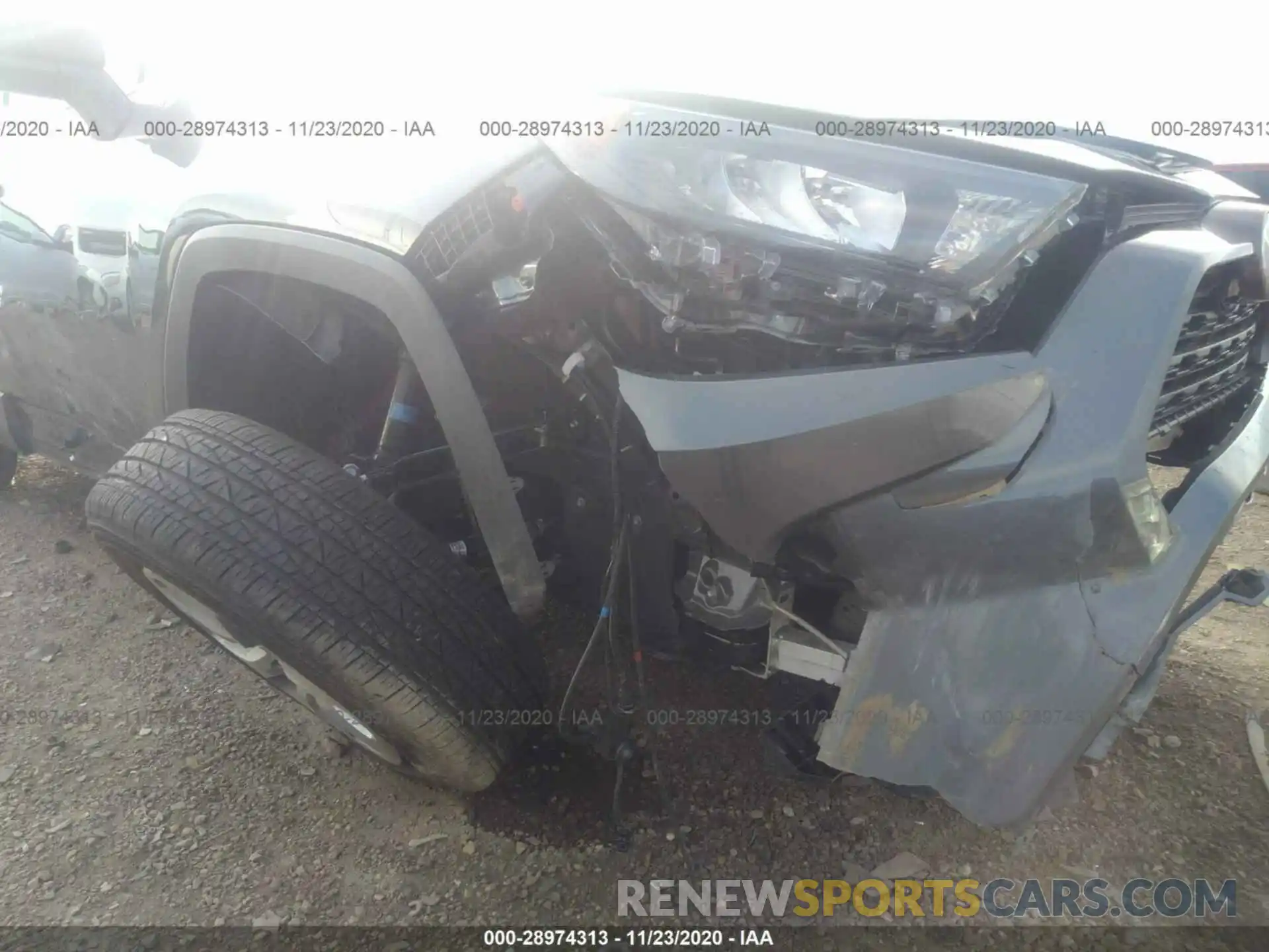 6 Фотография поврежденного автомобиля 2T3H1RFV2LC078434 TOYOTA RAV4 2020