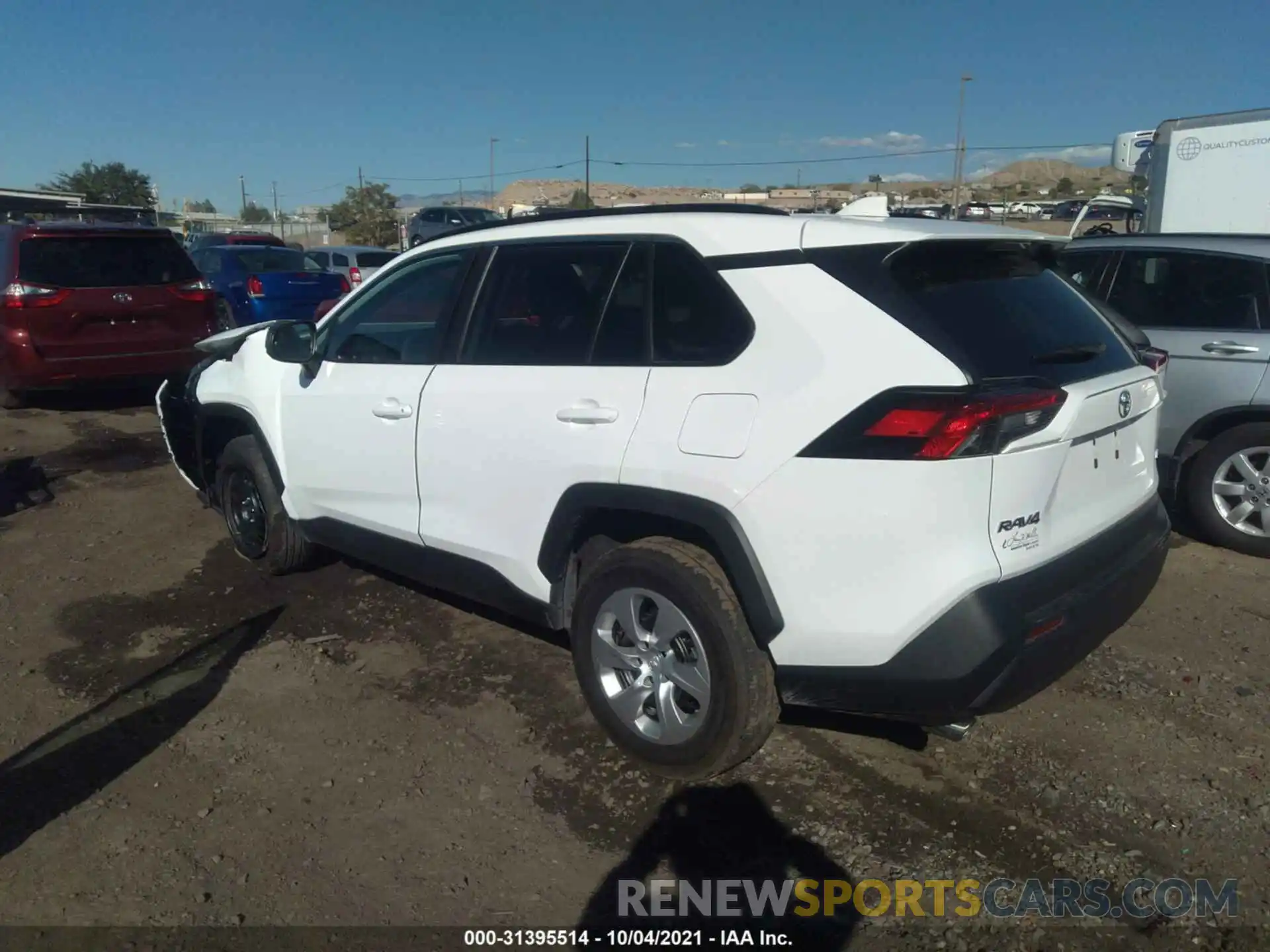 3 Photograph of a damaged car 2T3H1RFV2LC079390 TOYOTA RAV4 2020