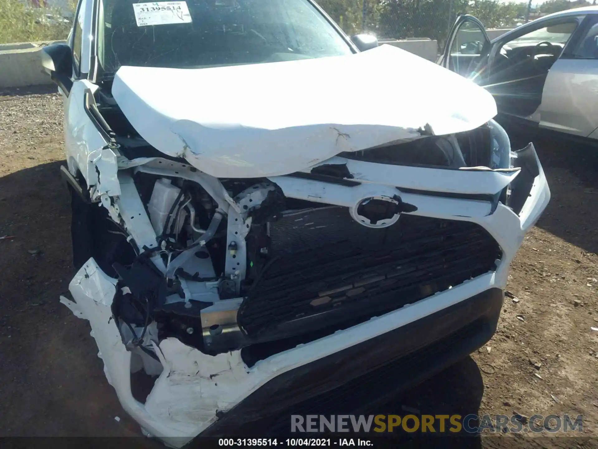 6 Photograph of a damaged car 2T3H1RFV2LC079390 TOYOTA RAV4 2020