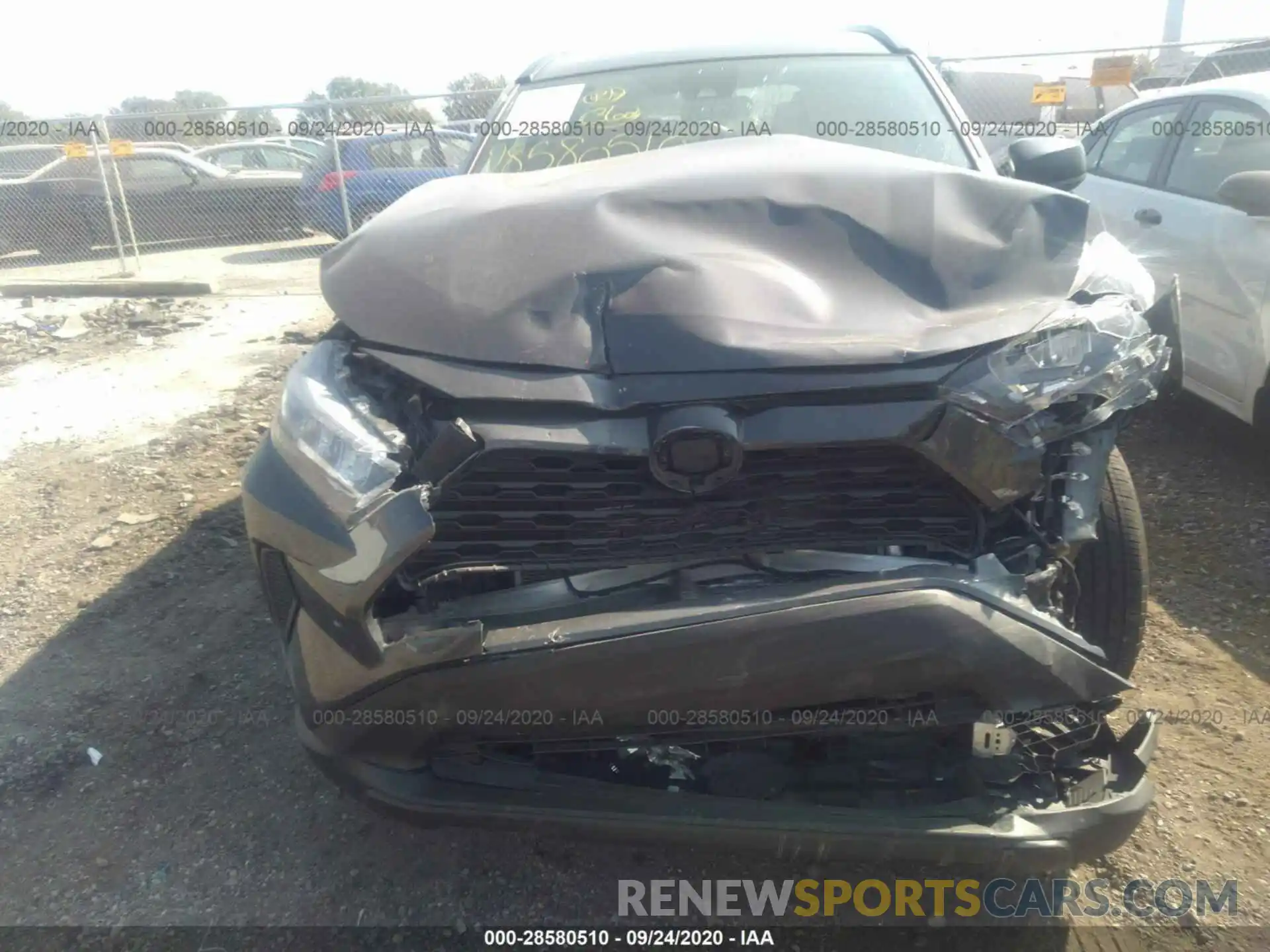 6 Photograph of a damaged car 2T3H1RFV2LW058859 TOYOTA RAV4 2020