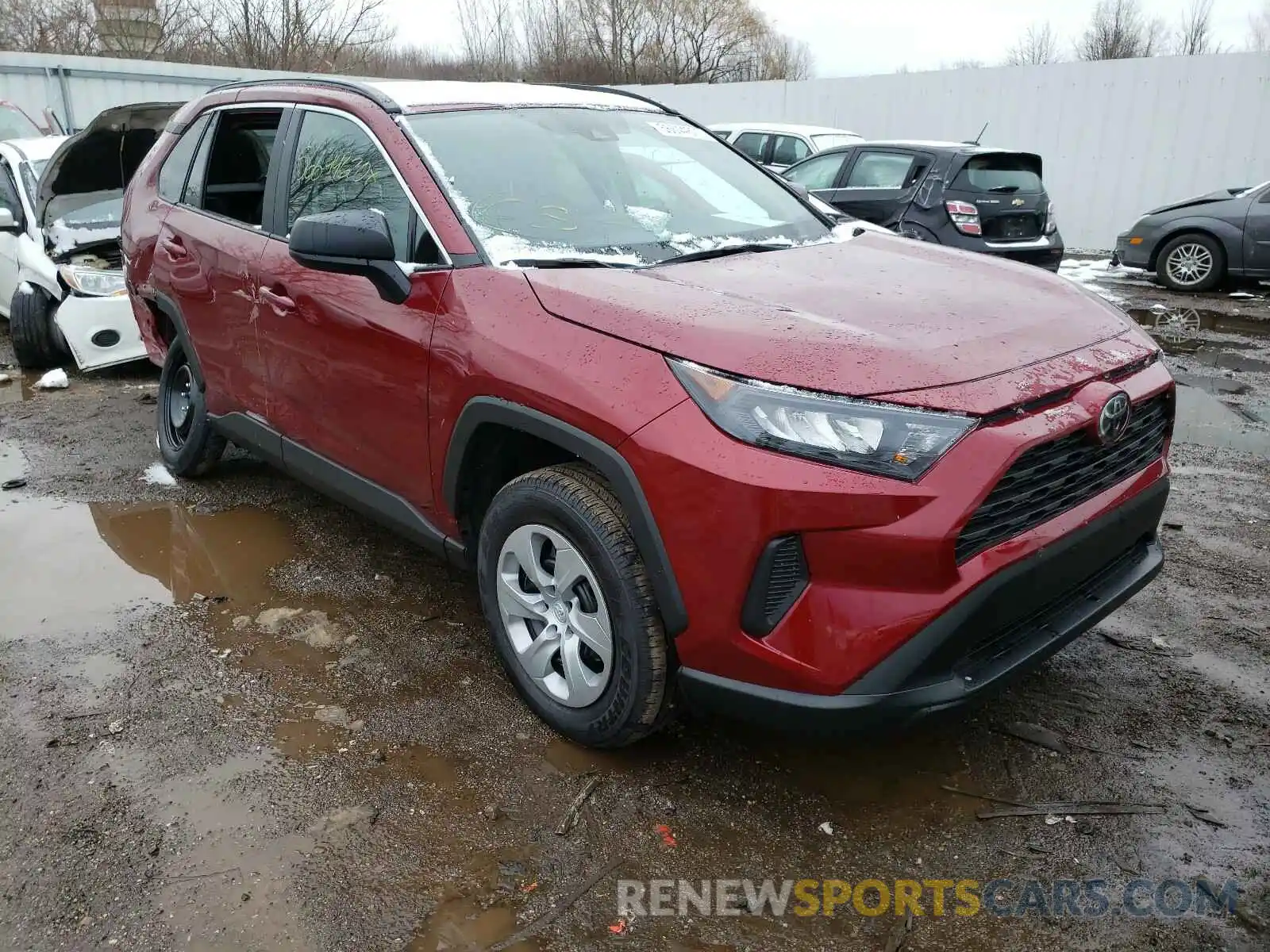 1 Фотография поврежденного автомобиля 2T3H1RFV2LW069392 TOYOTA RAV4 2020