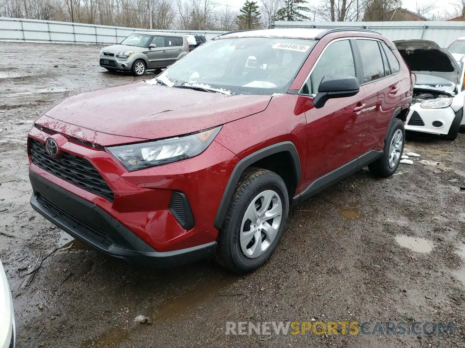 2 Photograph of a damaged car 2T3H1RFV2LW069392 TOYOTA RAV4 2020