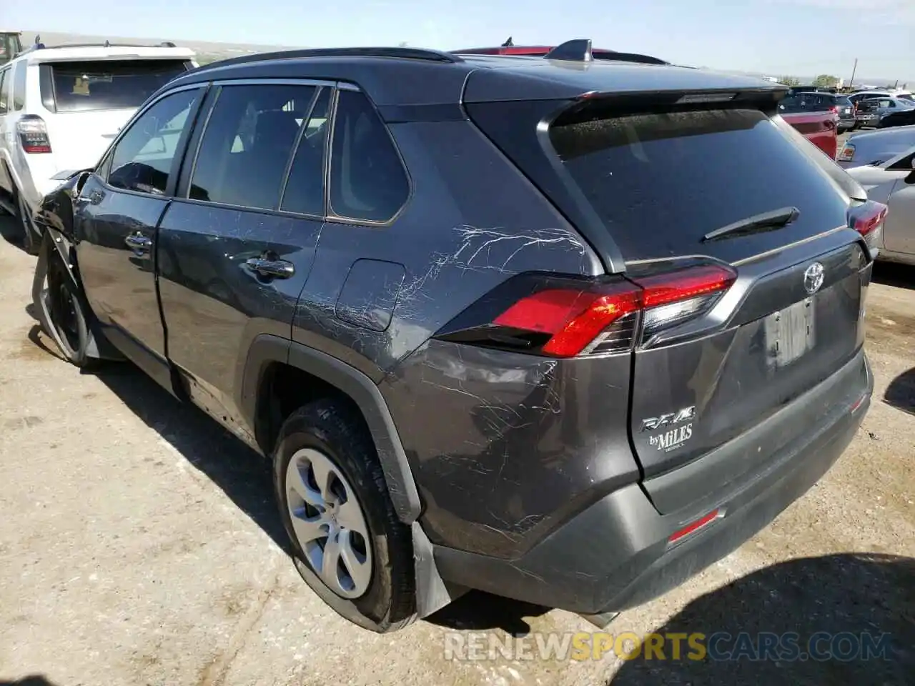 3 Photograph of a damaged car 2T3H1RFV2LW081316 TOYOTA RAV4 2020