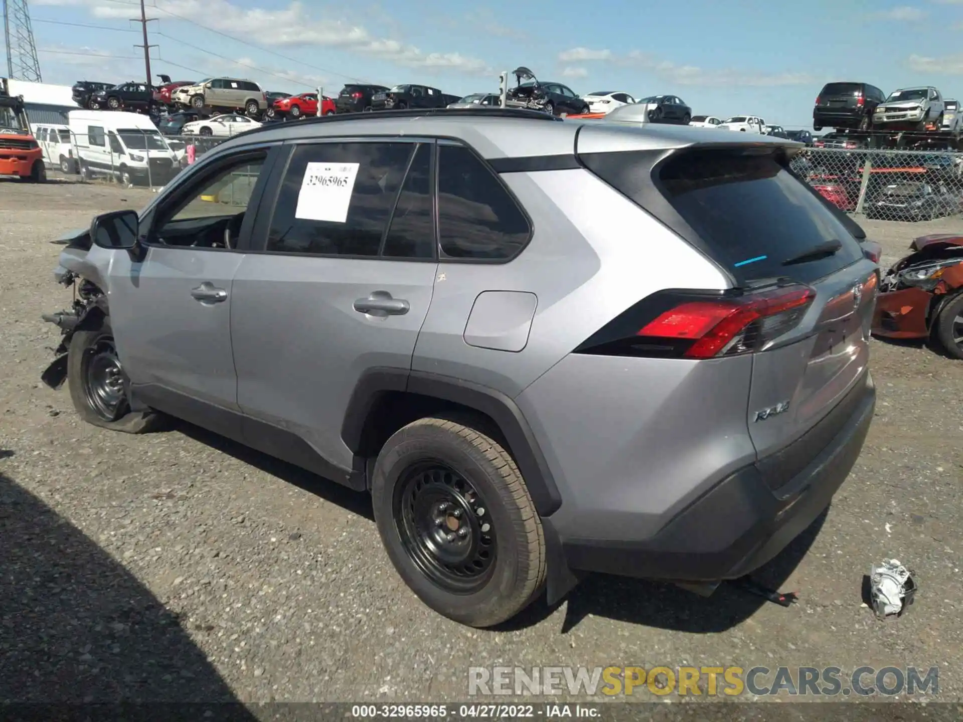 3 Photograph of a damaged car 2T3H1RFV2LW099220 TOYOTA RAV4 2020