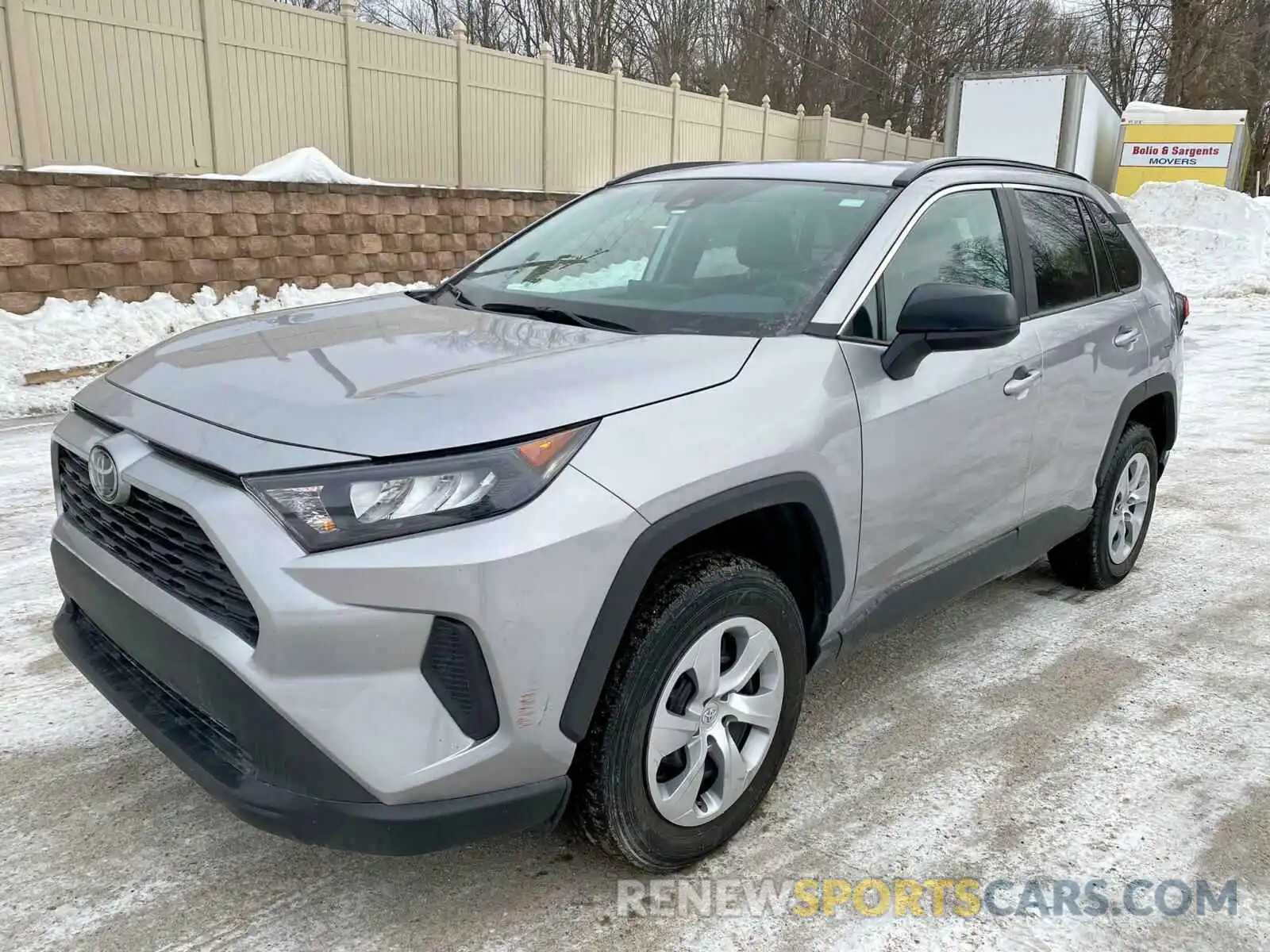 2 Photograph of a damaged car 2T3H1RFV3LC048309 TOYOTA RAV4 2020