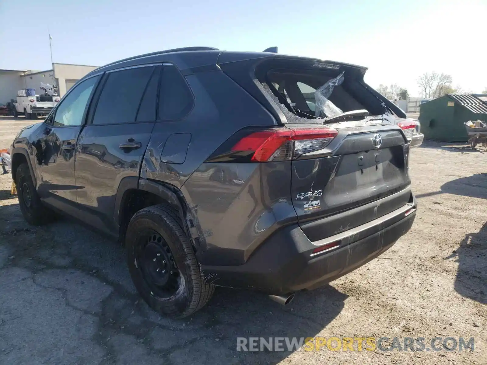 3 Photograph of a damaged car 2T3H1RFV3LC056023 TOYOTA RAV4 2020