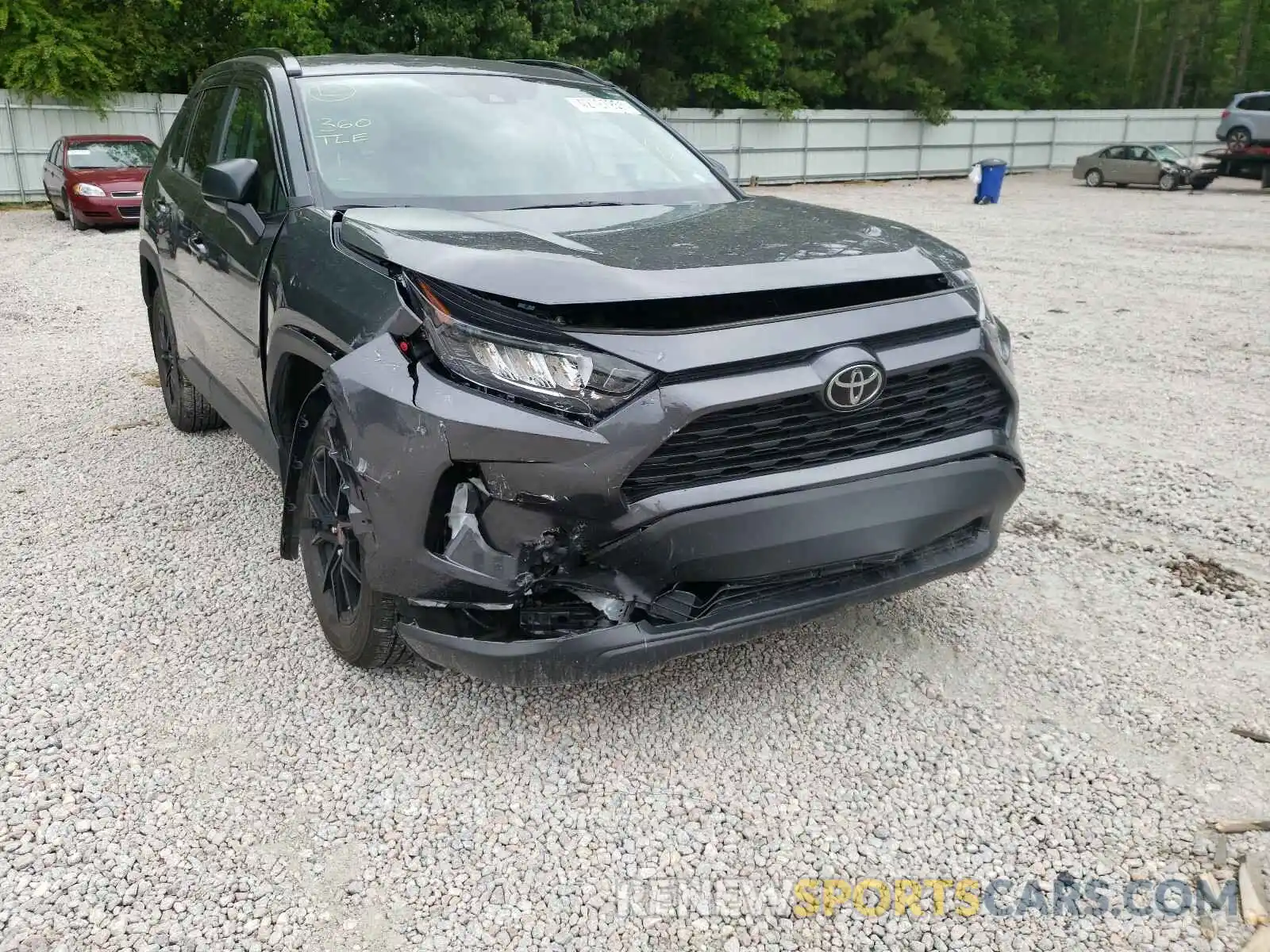 9 Photograph of a damaged car 2T3H1RFV3LC056748 TOYOTA RAV4 2020