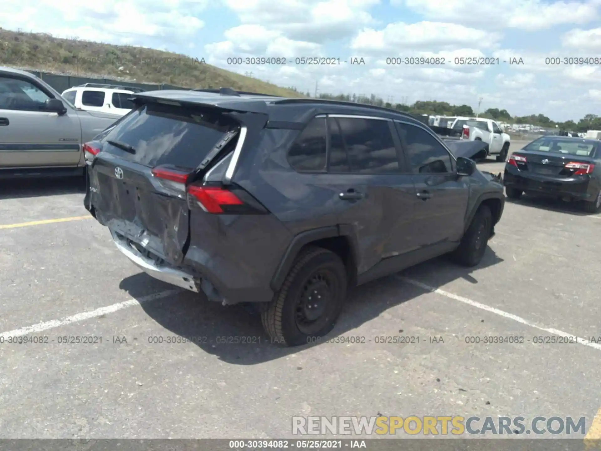 4 Фотография поврежденного автомобиля 2T3H1RFV3LC060962 TOYOTA RAV4 2020