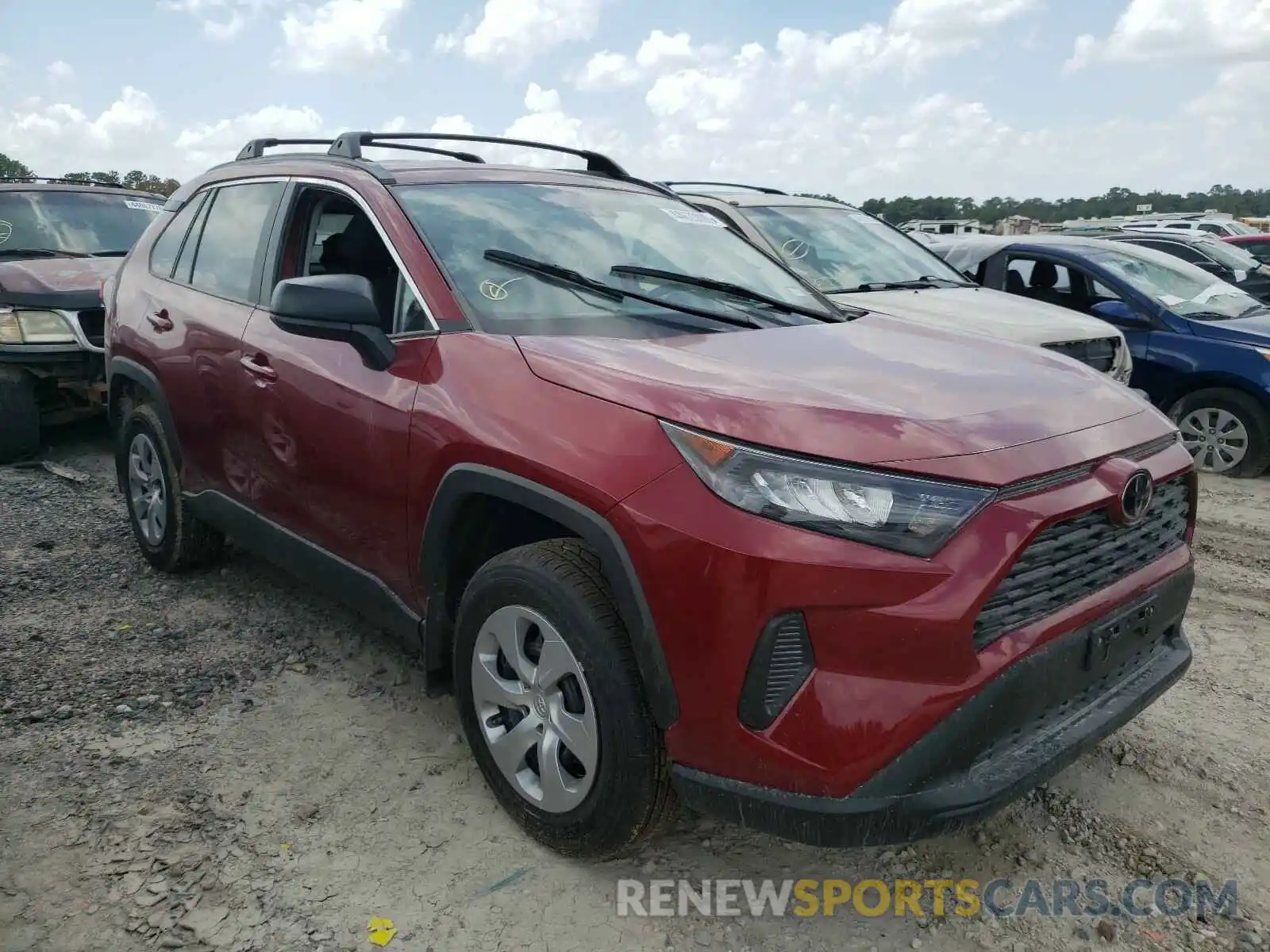 1 Фотография поврежденного автомобиля 2T3H1RFV3LC063070 TOYOTA RAV4 2020