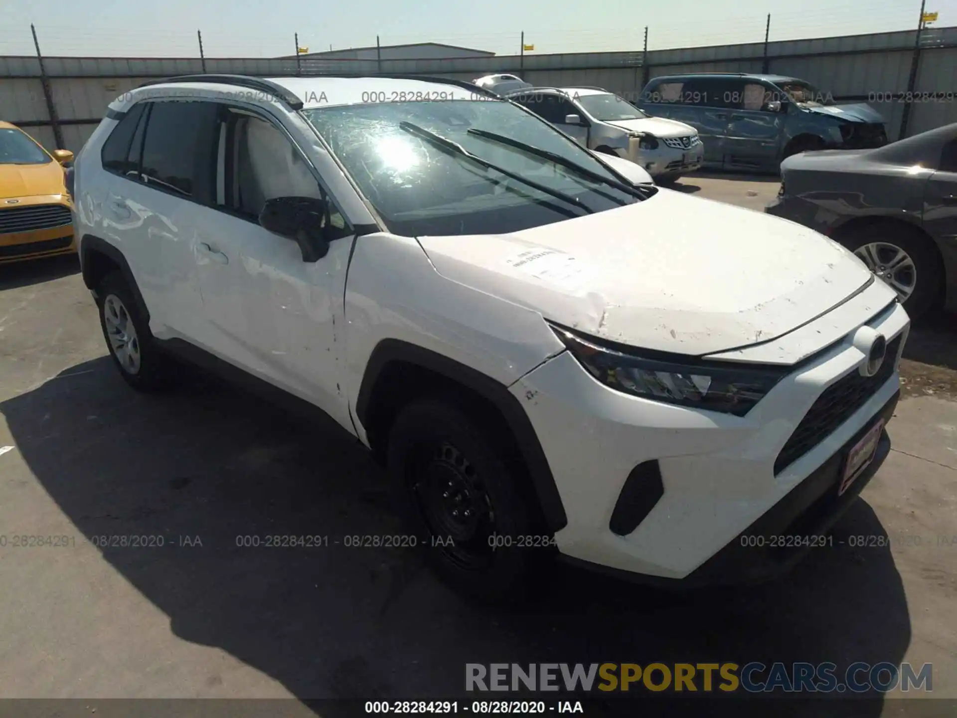 1 Фотография поврежденного автомобиля 2T3H1RFV3LC066549 TOYOTA RAV4 2020