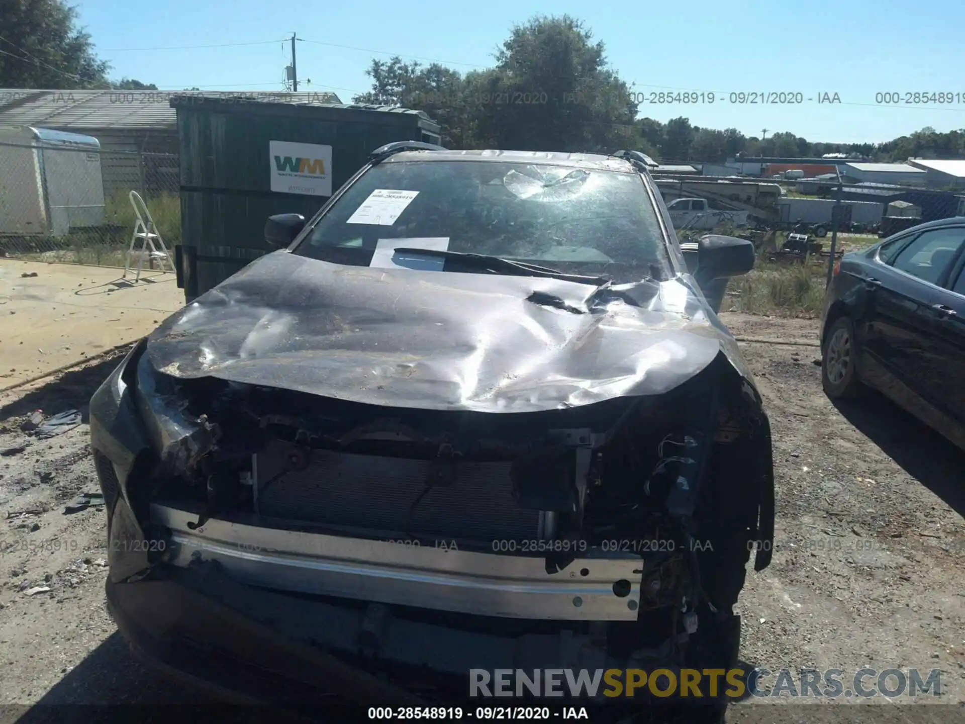 6 Photograph of a damaged car 2T3H1RFV3LC068172 TOYOTA RAV4 2020