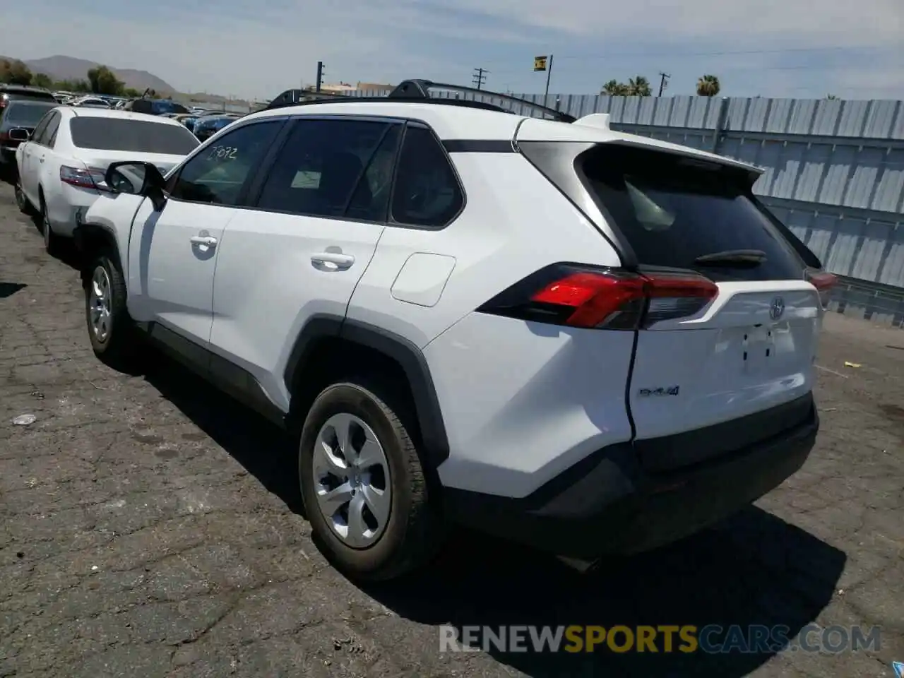 3 Photograph of a damaged car 2T3H1RFV3LW061849 TOYOTA RAV4 2020