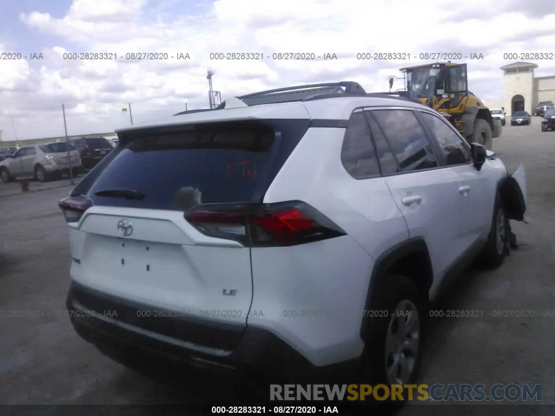 4 Фотография поврежденного автомобиля 2T3H1RFV3LW073631 TOYOTA RAV4 2020