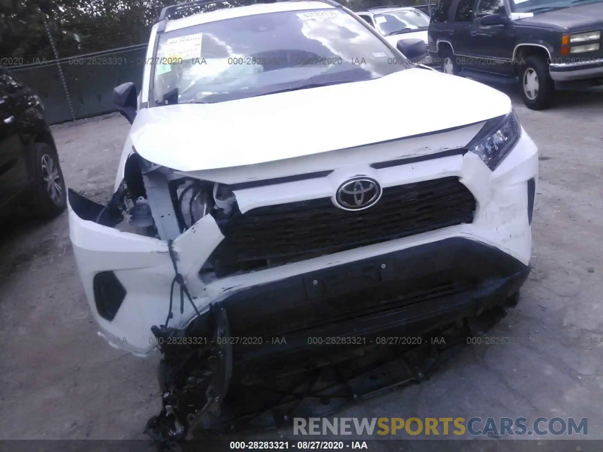 6 Photograph of a damaged car 2T3H1RFV3LW073631 TOYOTA RAV4 2020