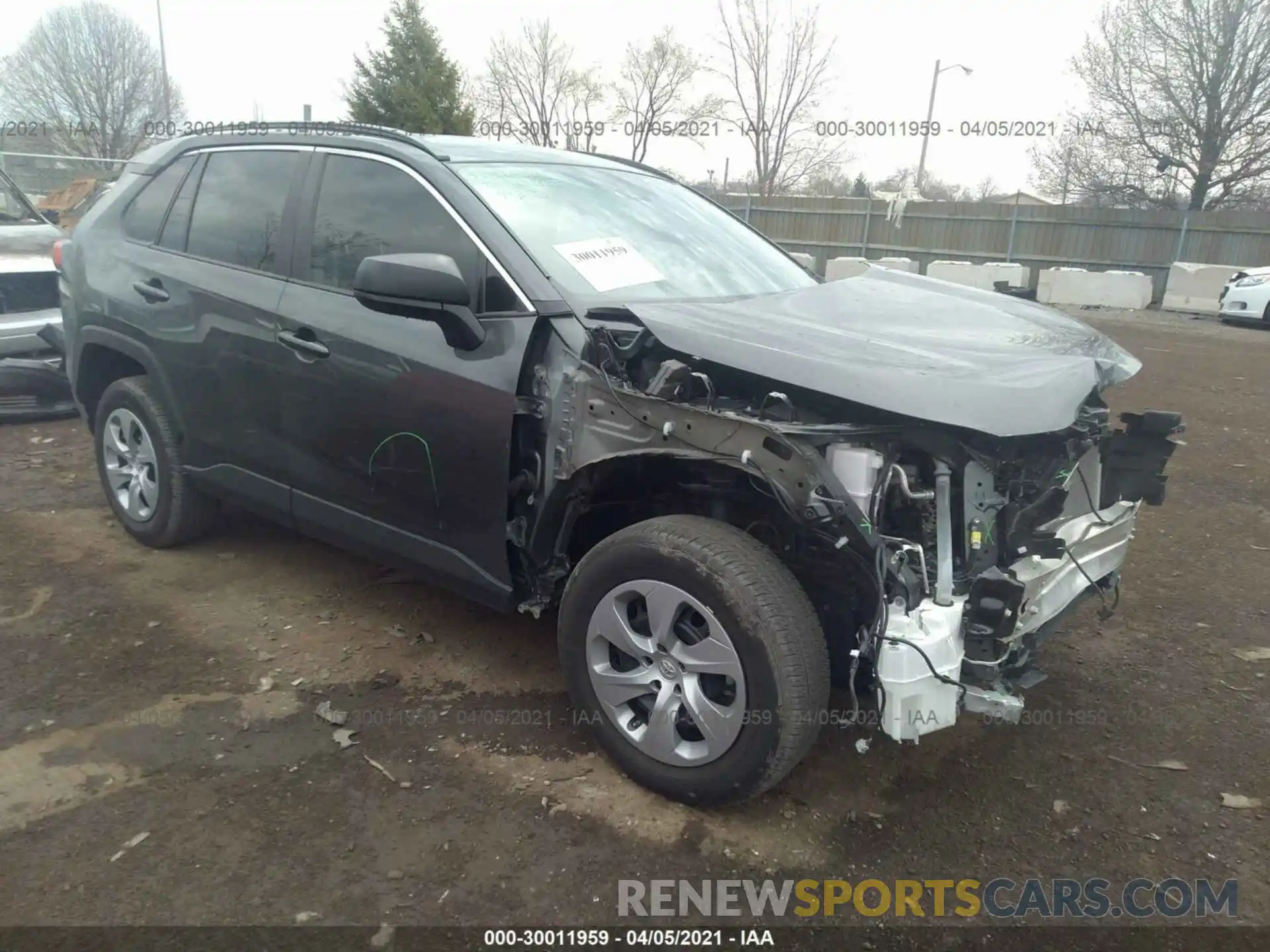 1 Фотография поврежденного автомобиля 2T3H1RFV3LW086248 TOYOTA RAV4 2020