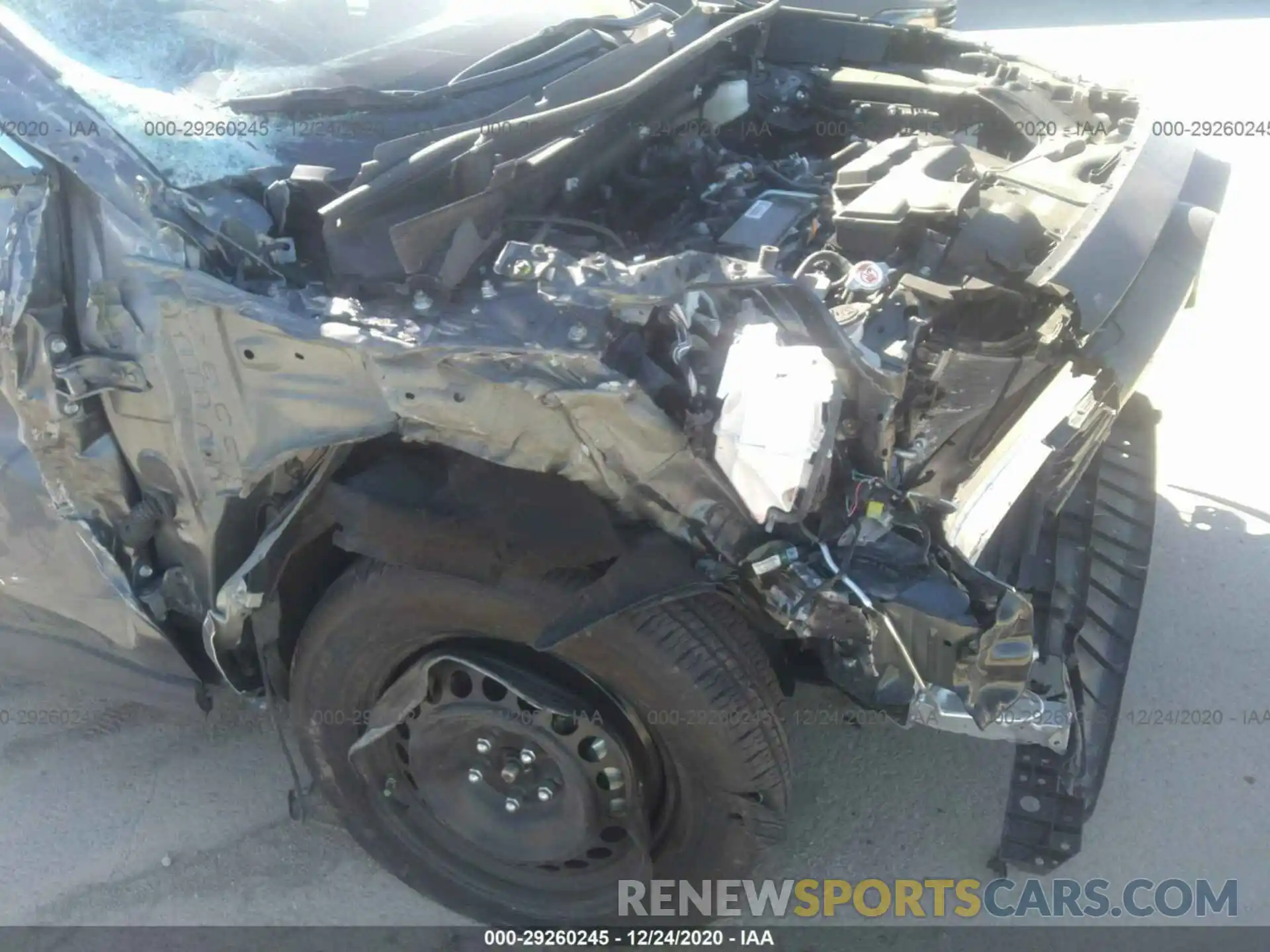 6 Photograph of a damaged car 2T3H1RFV3LW095399 TOYOTA RAV4 2020