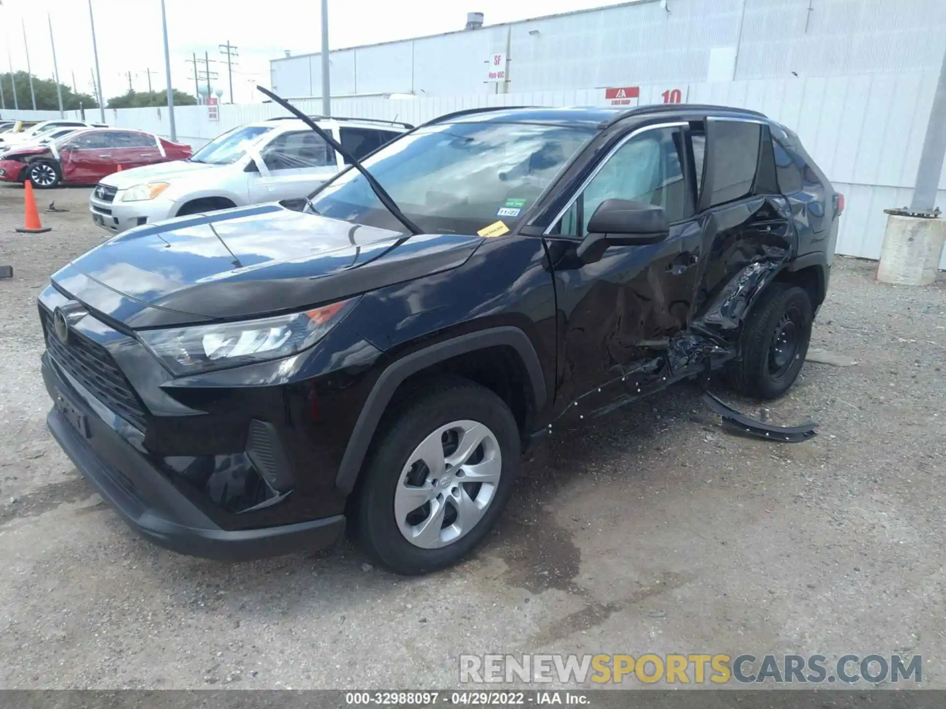 2 Фотография поврежденного автомобиля 2T3H1RFV4LC036900 TOYOTA RAV4 2020