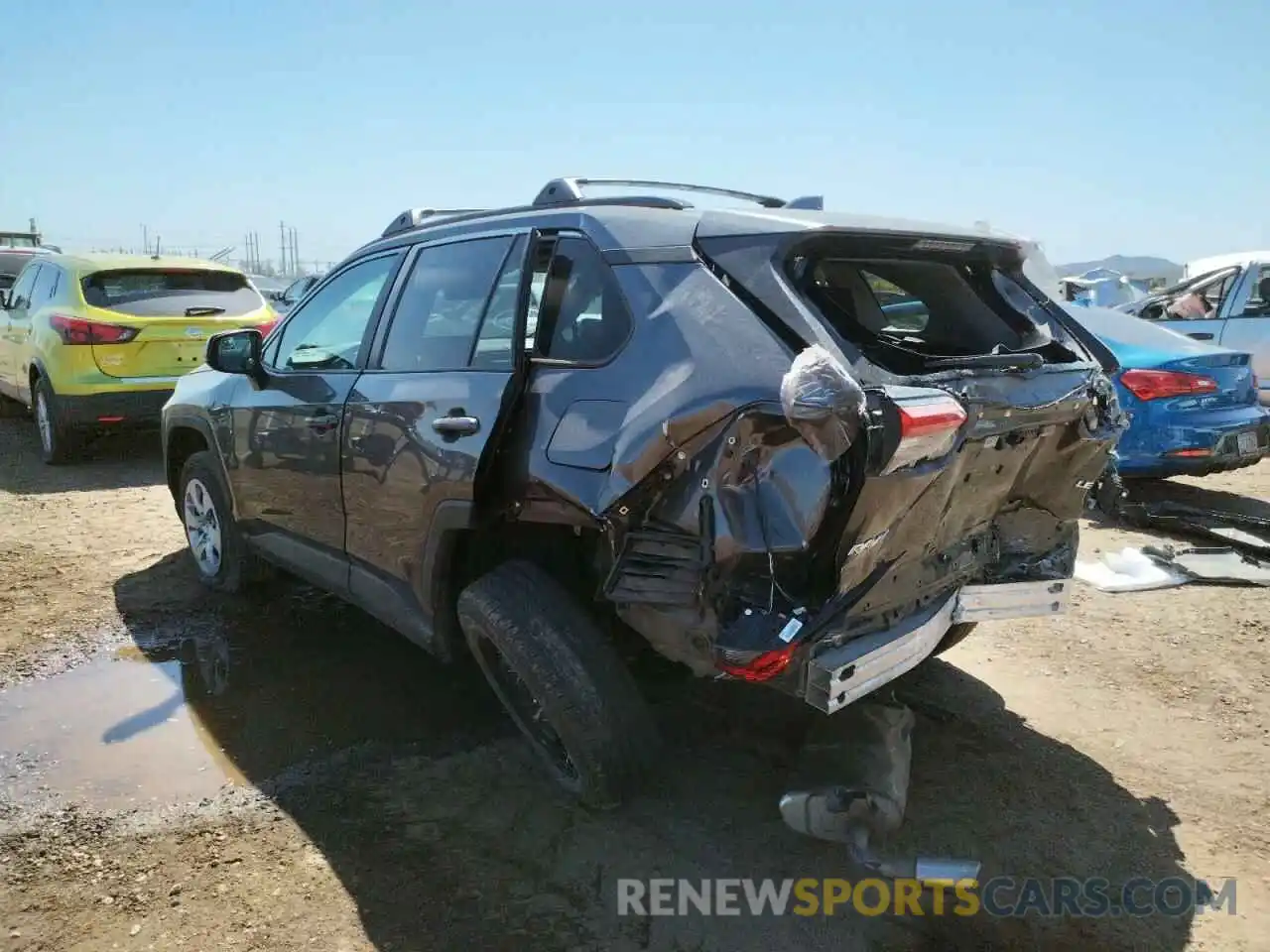 3 Photograph of a damaged car 2T3H1RFV4LC047038 TOYOTA RAV4 2020