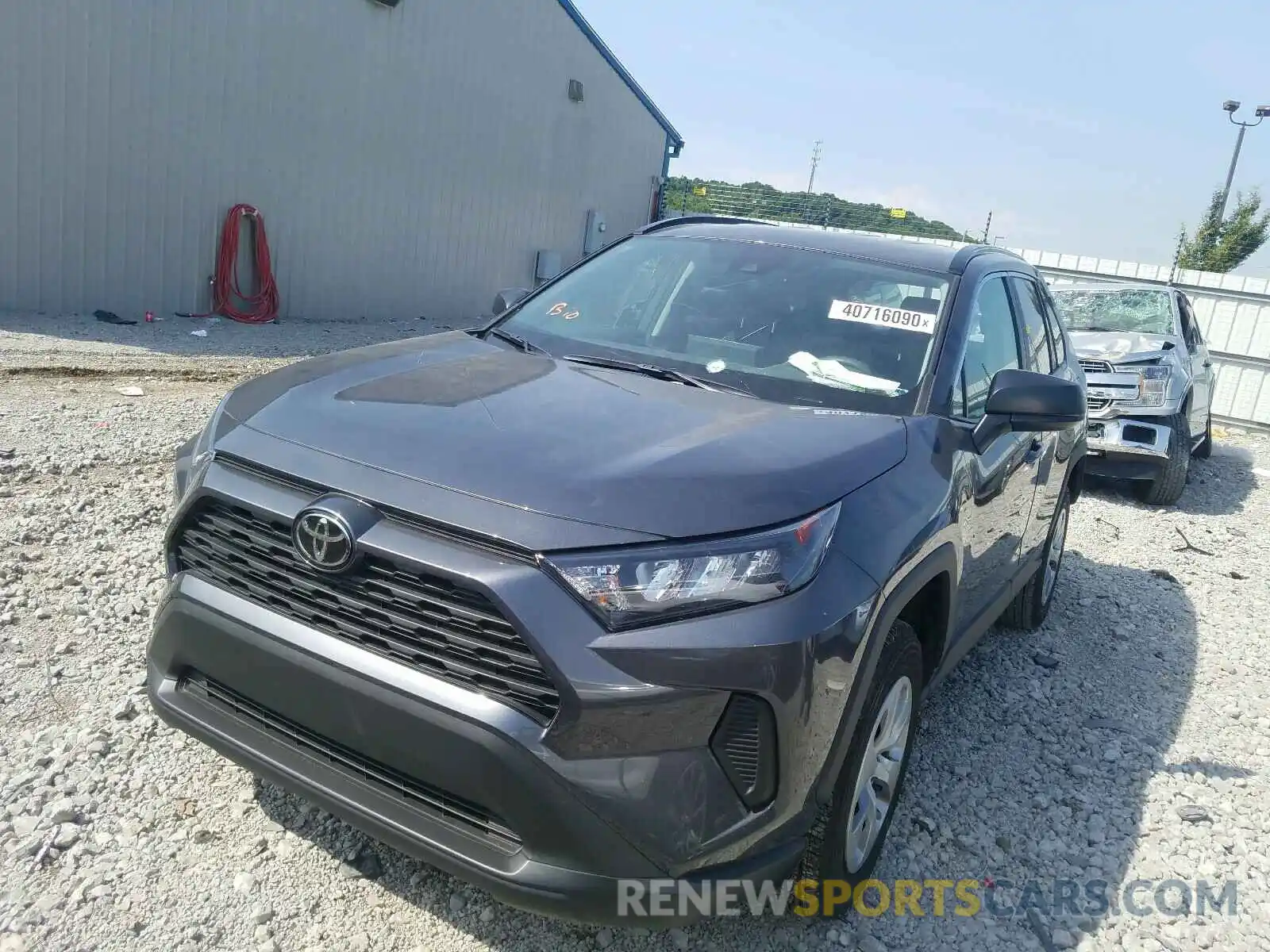 2 Photograph of a damaged car 2T3H1RFV4LC048240 TOYOTA RAV4 2020