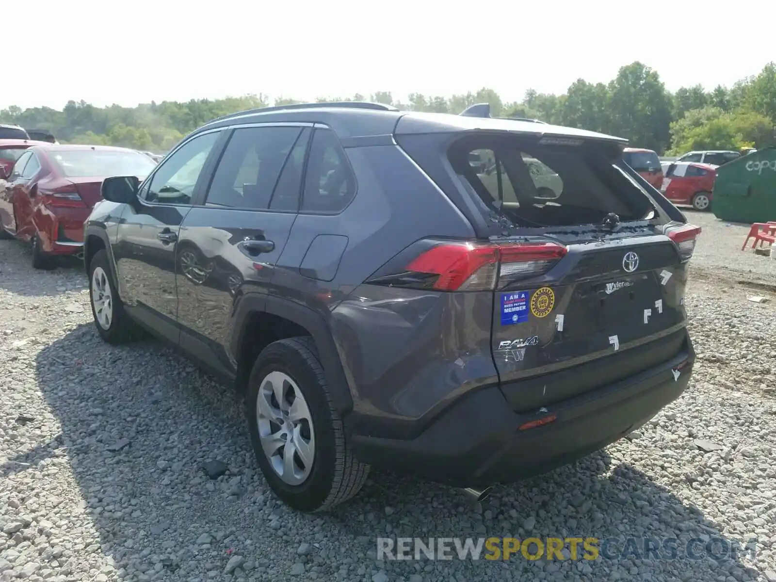 3 Photograph of a damaged car 2T3H1RFV4LC048240 TOYOTA RAV4 2020