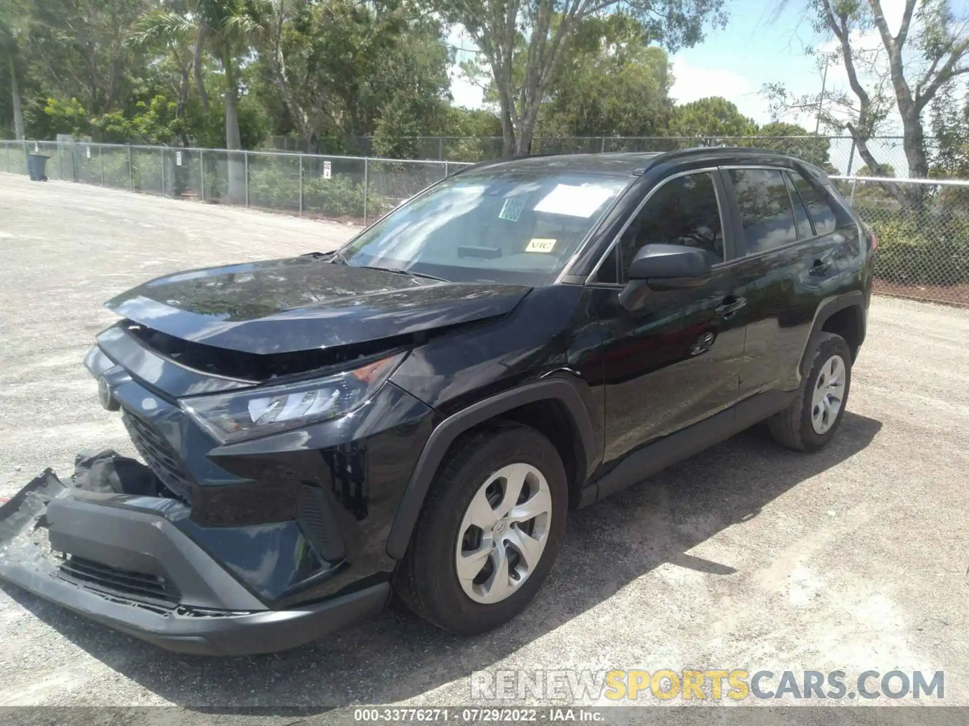 2 Photograph of a damaged car 2T3H1RFV4LC049369 TOYOTA RAV4 2020