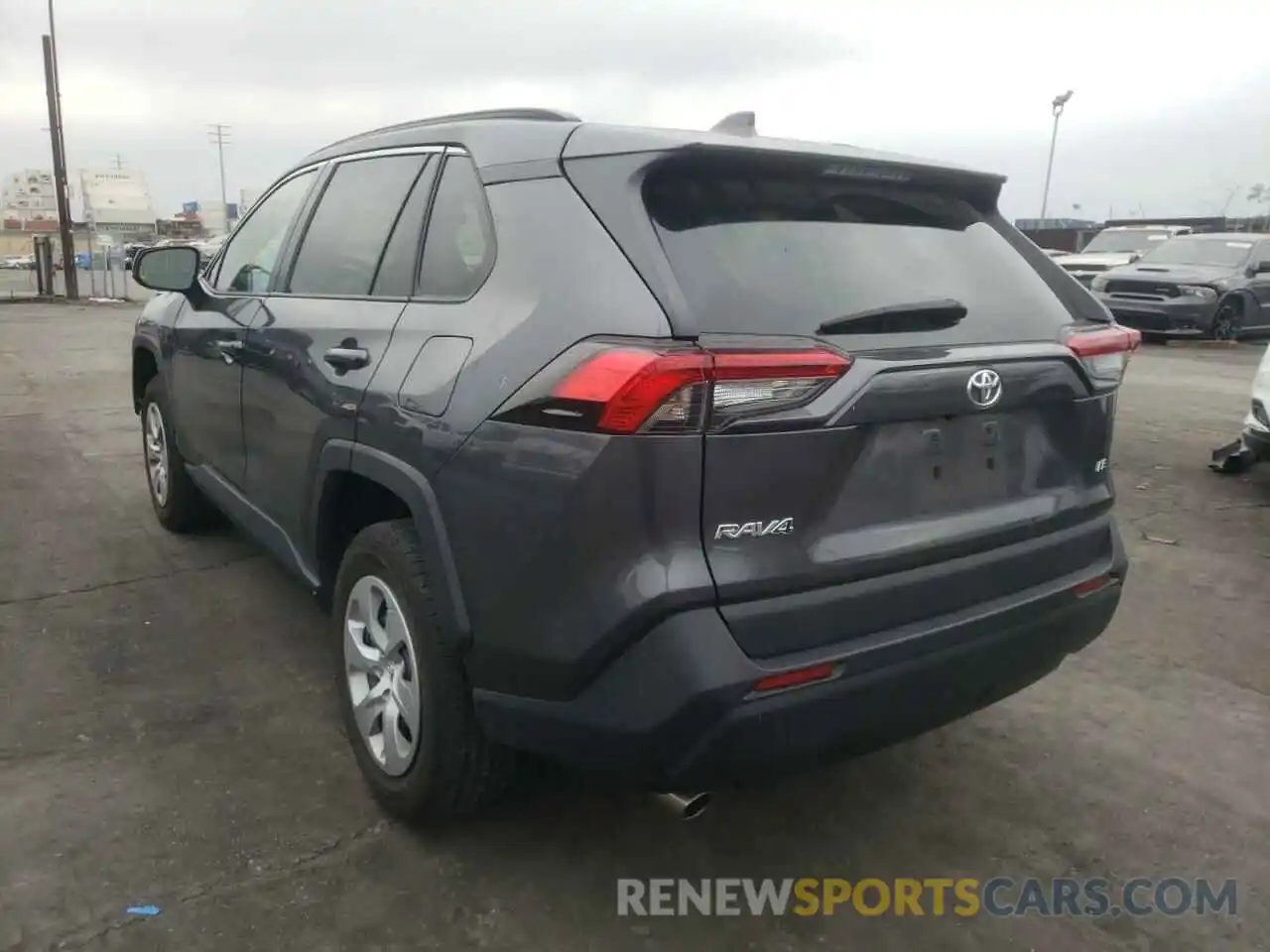 3 Photograph of a damaged car 2T3H1RFV4LC051655 TOYOTA RAV4 2020