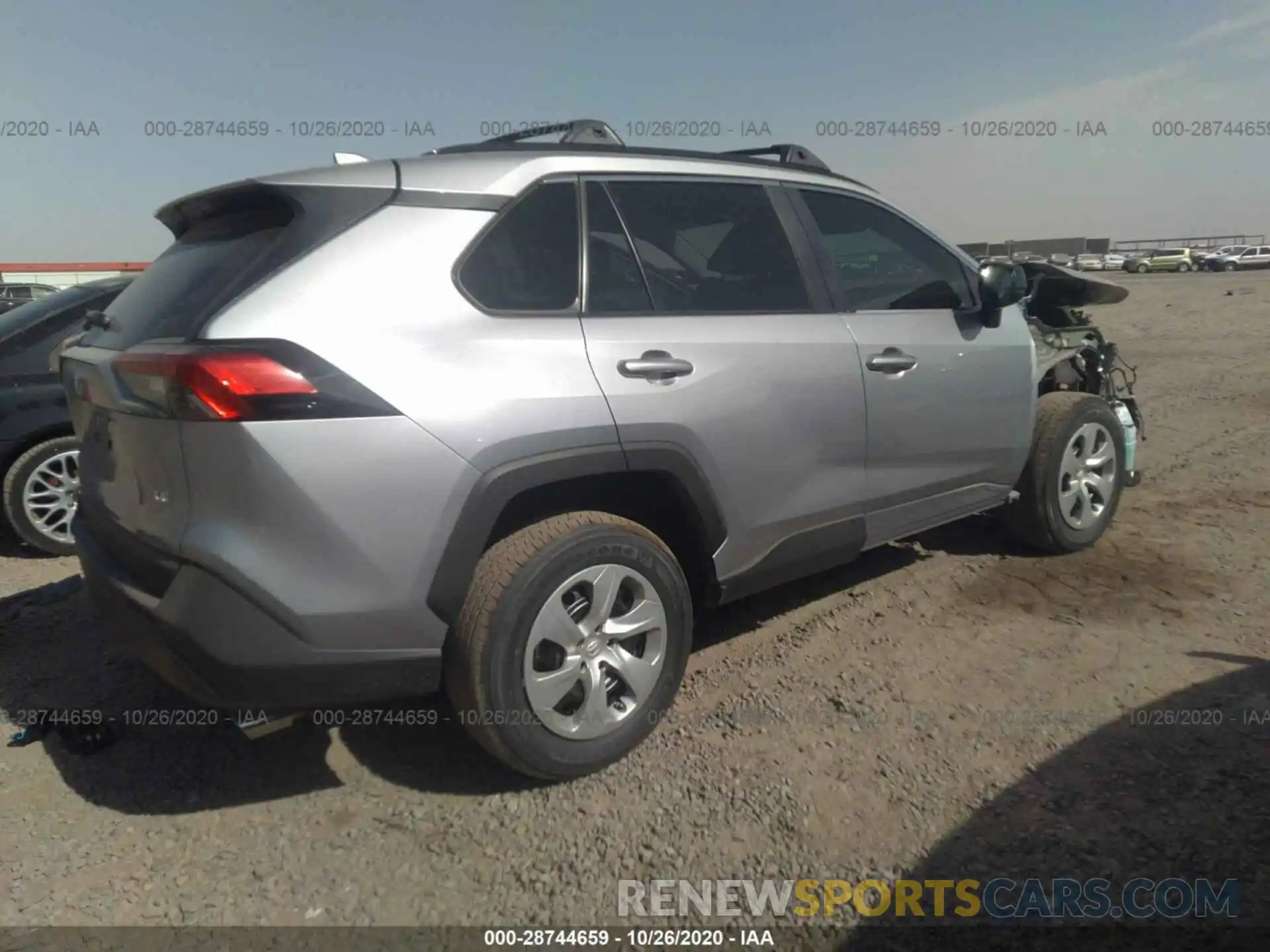 4 Photograph of a damaged car 2T3H1RFV4LC072246 TOYOTA RAV4 2020