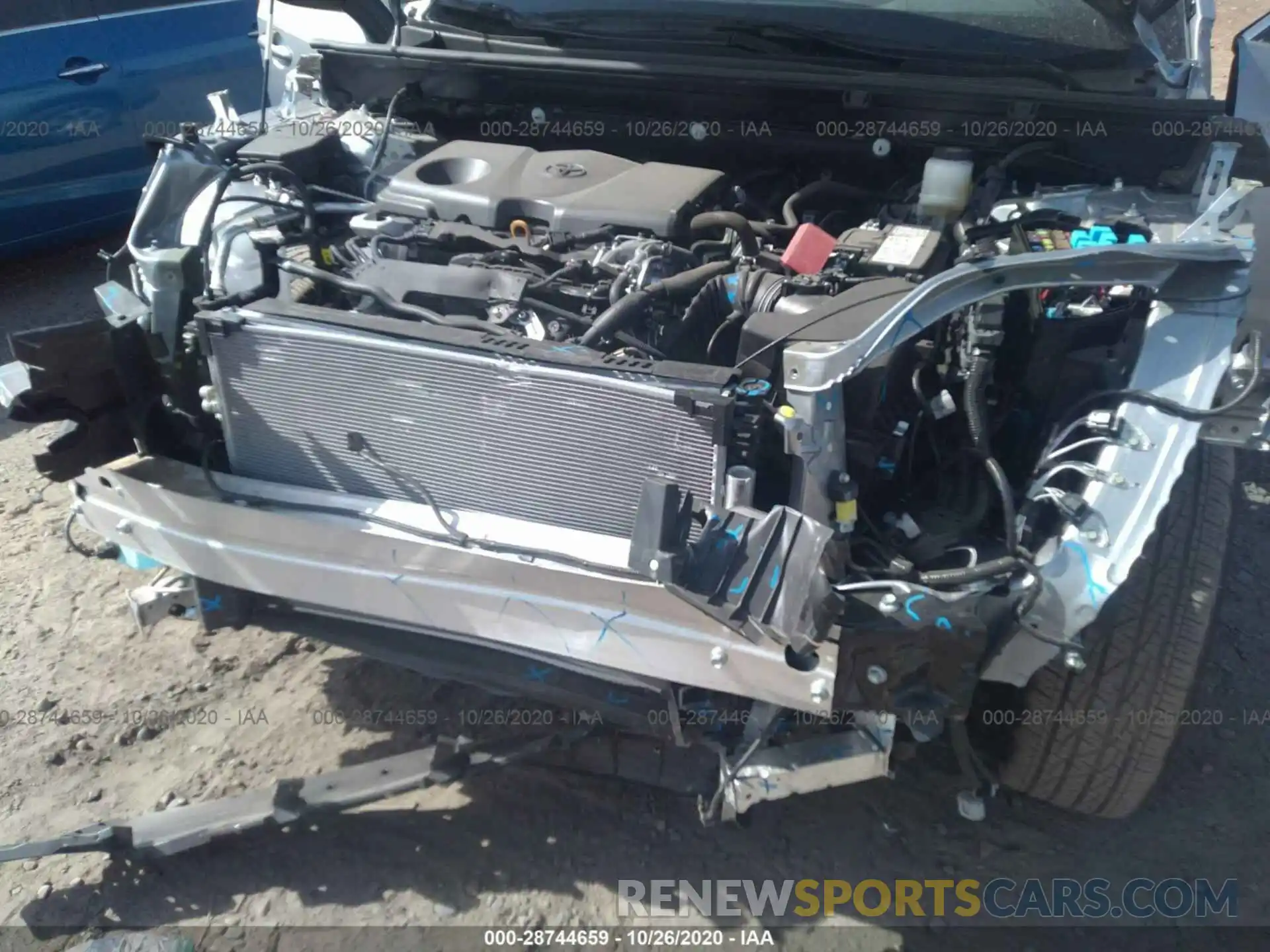 6 Photograph of a damaged car 2T3H1RFV4LC072246 TOYOTA RAV4 2020