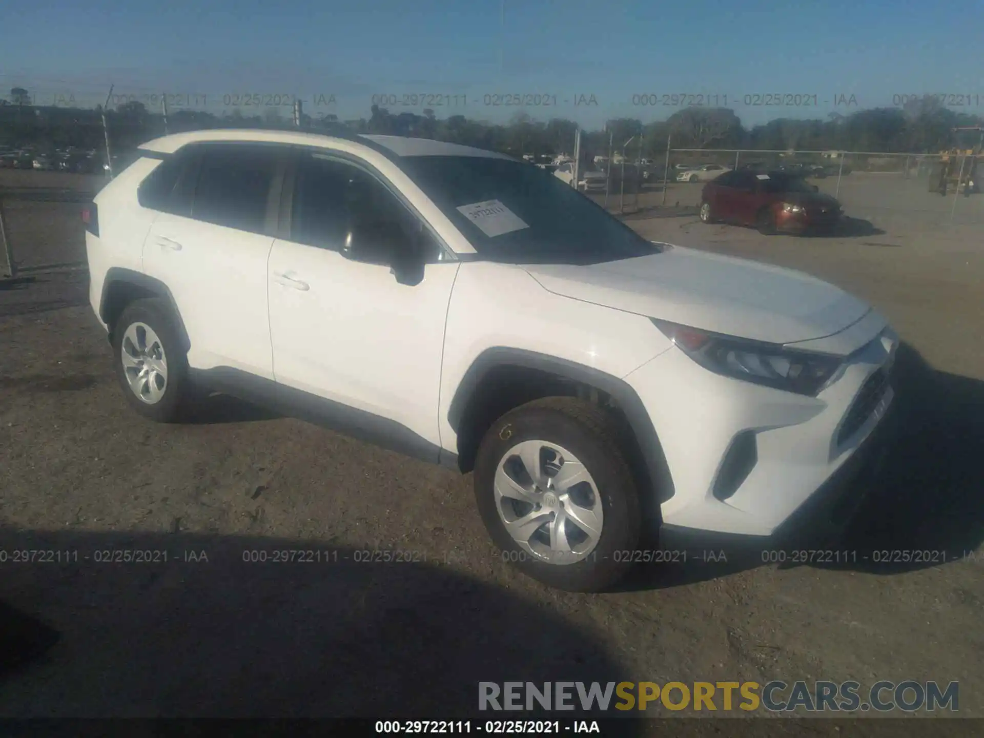 1 Фотография поврежденного автомобиля 2T3H1RFV4LC075776 TOYOTA RAV4 2020