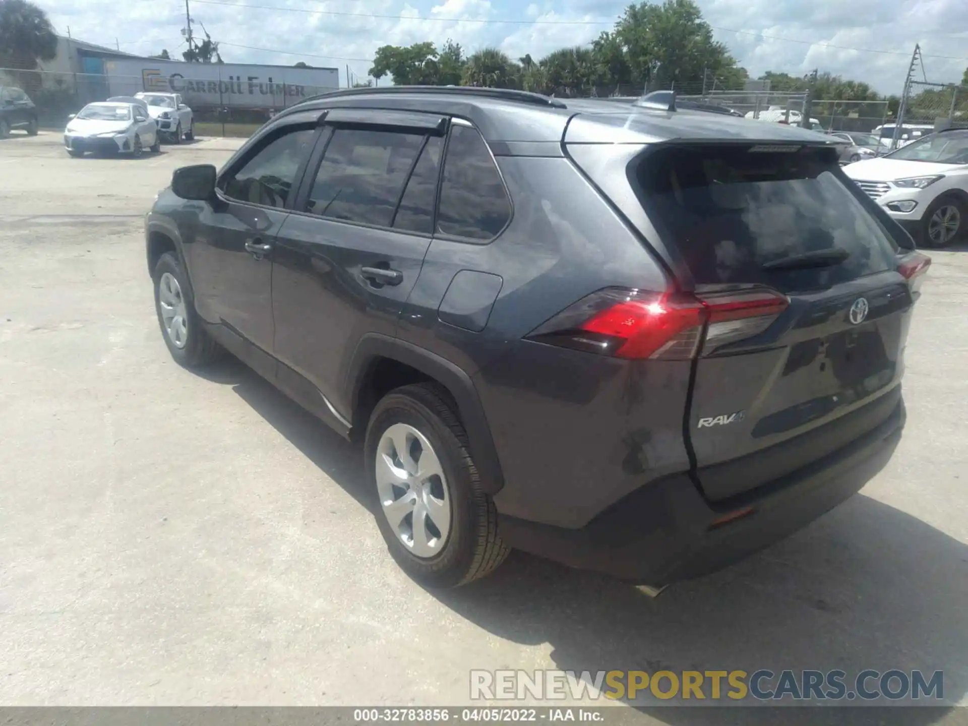 3 Photograph of a damaged car 2T3H1RFV4LC082727 TOYOTA RAV4 2020