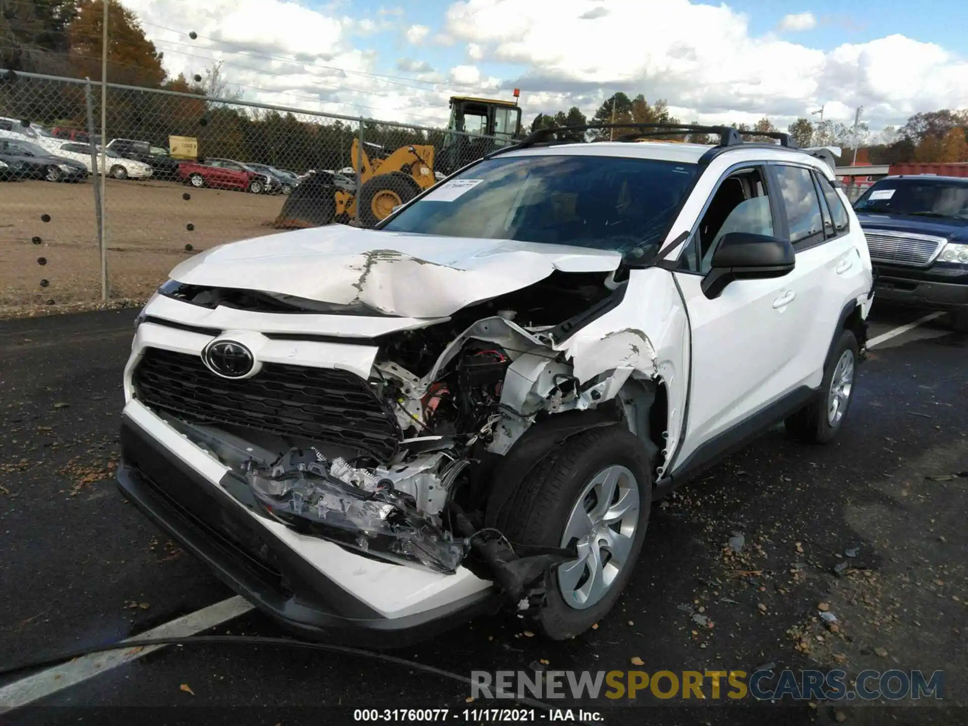 6 Фотография поврежденного автомобиля 2T3H1RFV4LW077641 TOYOTA RAV4 2020